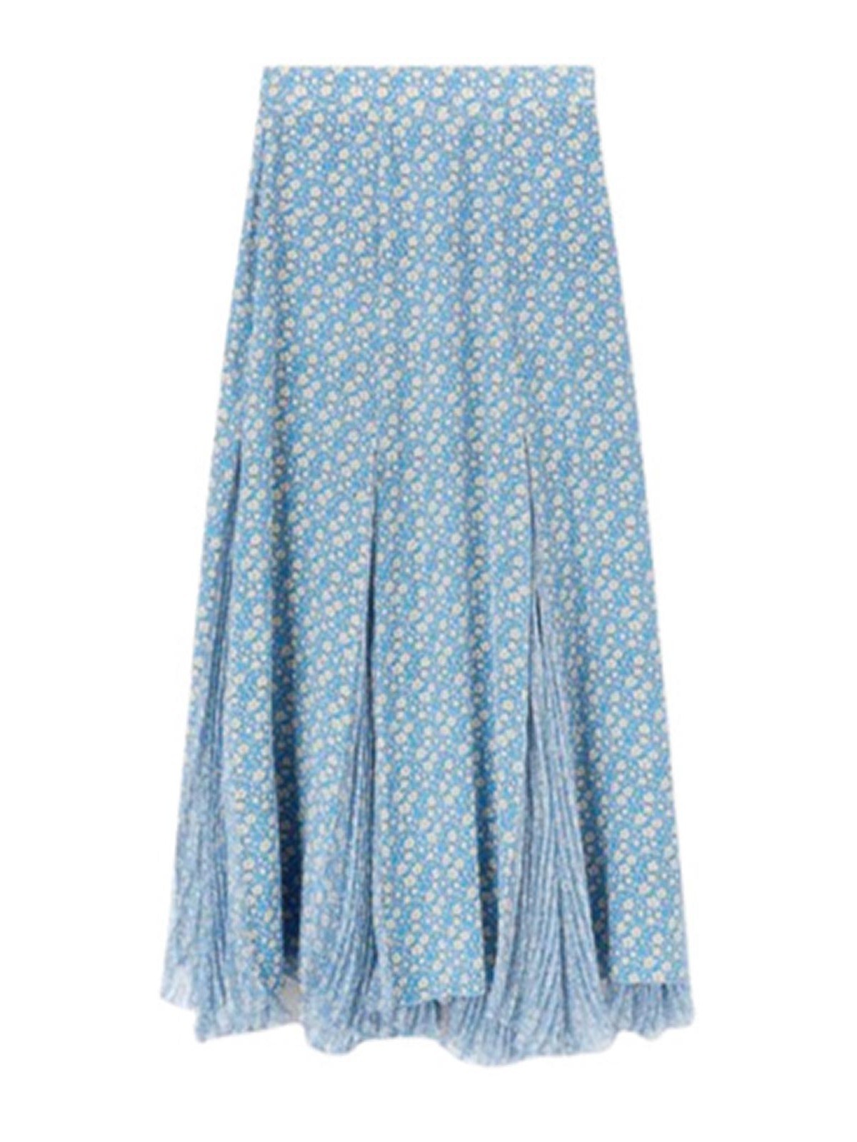 Ermanno Scervino Falda Semilarga - Azul In Blue