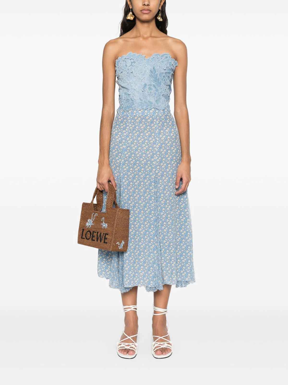 Ermanno Scervino Falda Semilarga - Azul In Blue