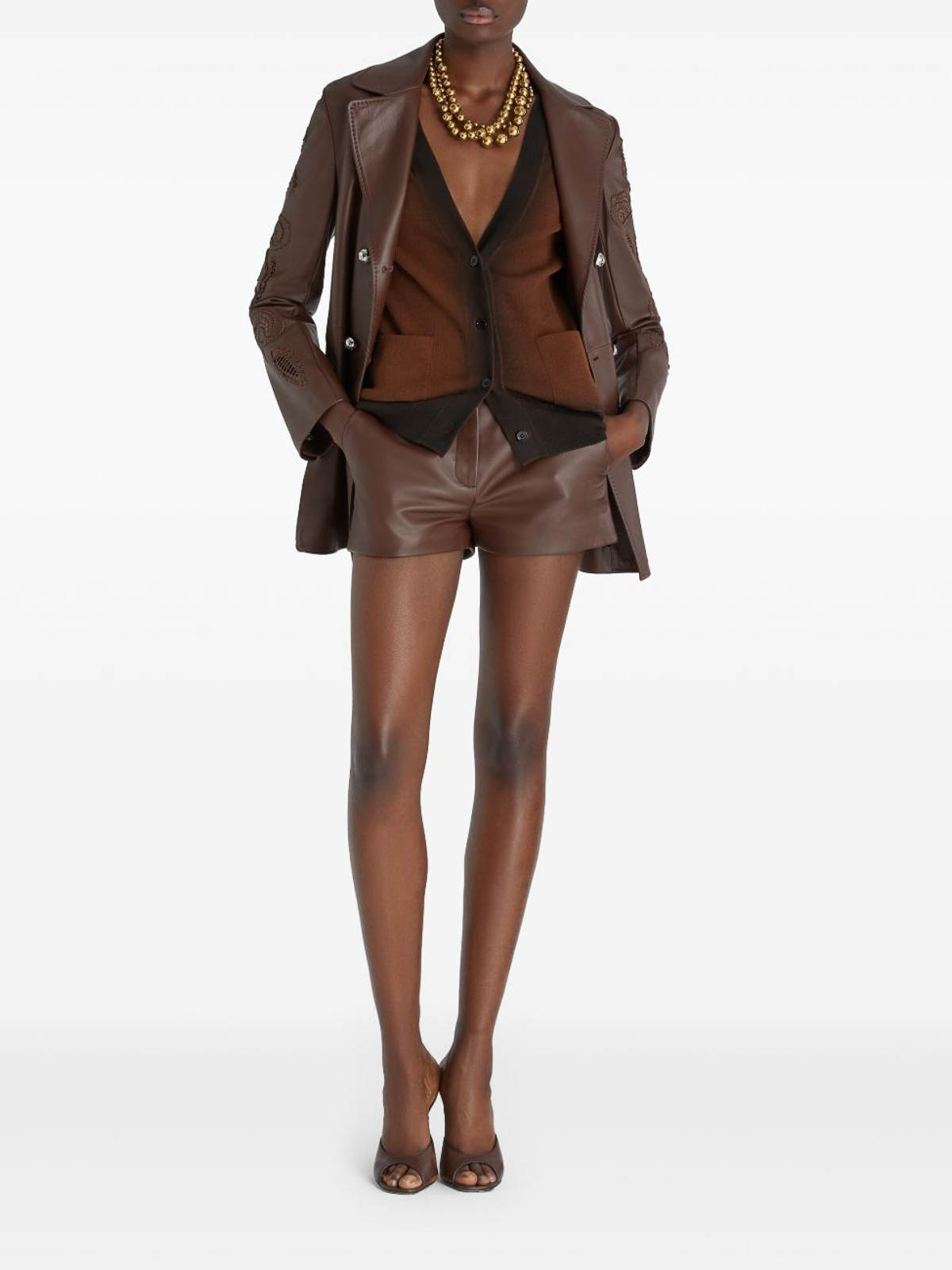 Ermanno Scervino Cárdigan - Marrón In Brown