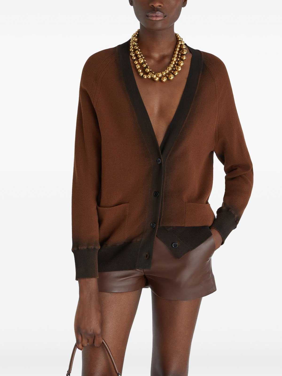 Ermanno Scervino Cárdigan - Marrón In Brown