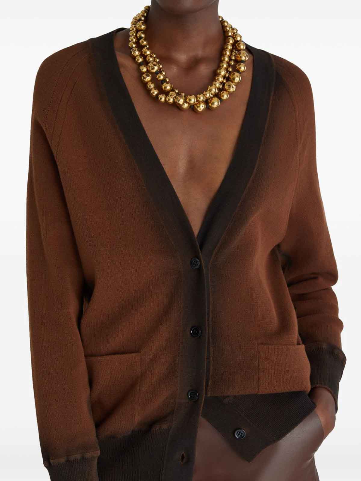Ermanno Scervino Cárdigan - Marrón In Brown