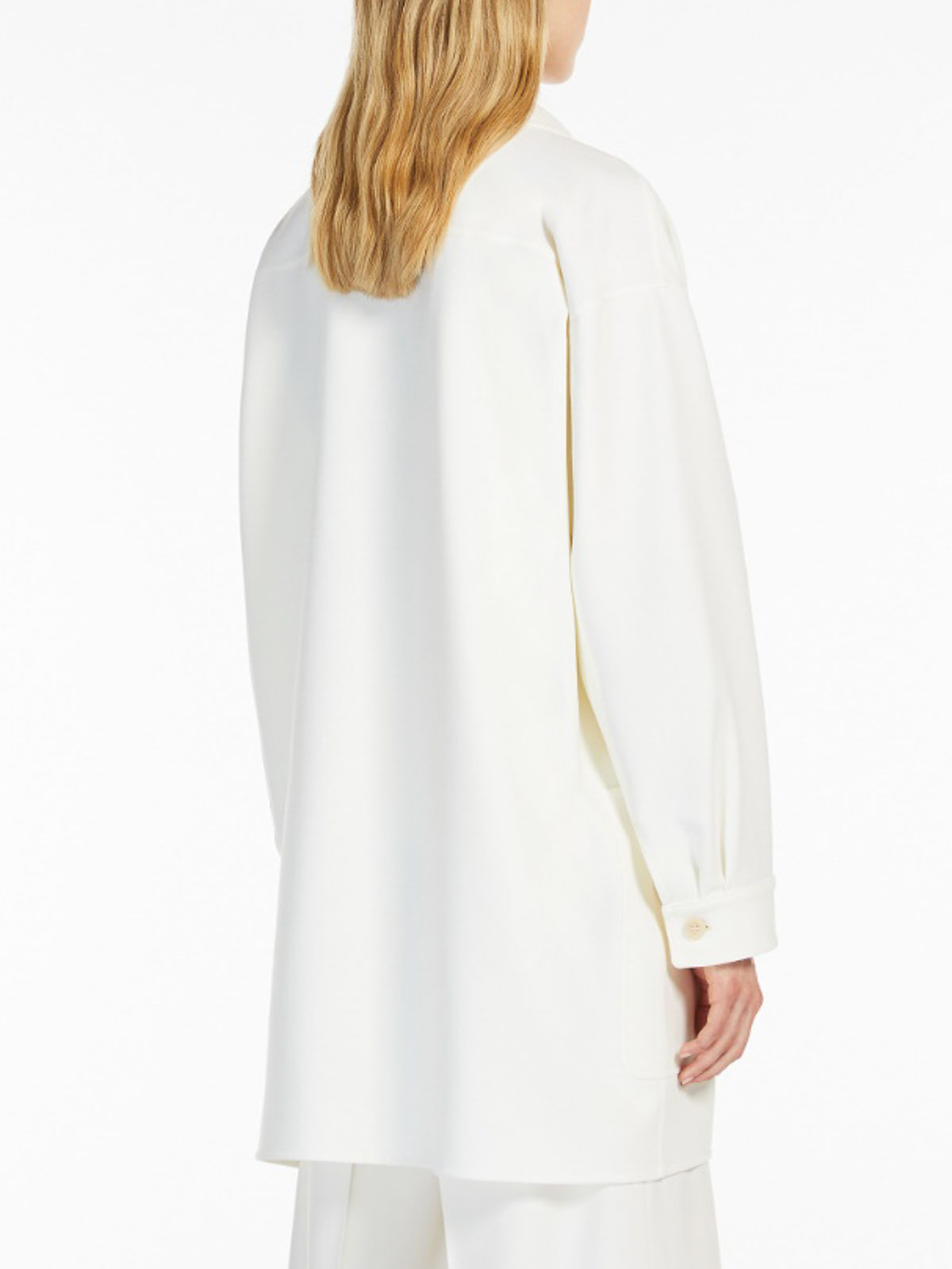 Max Mara Chaqueta Casual - Blanco In White