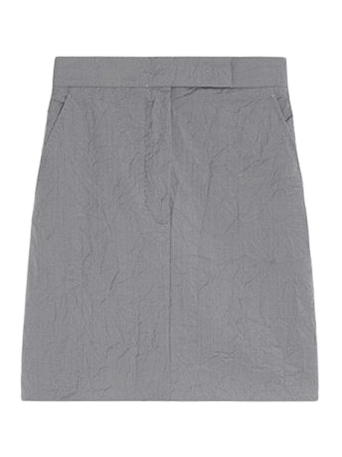 Max Mara Minifalda - Gris In Gray