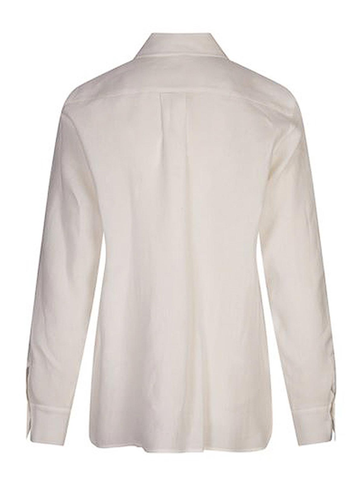 Max Mara Camisa - Blanco In Neutral