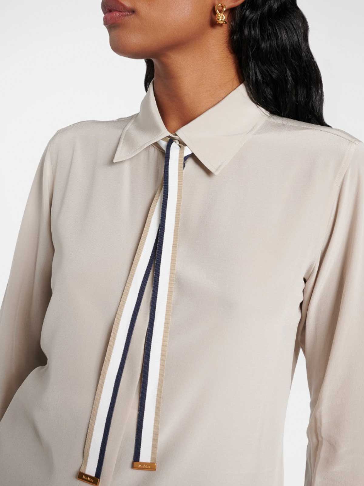 Max Mara Camisa - Gris In Neutral