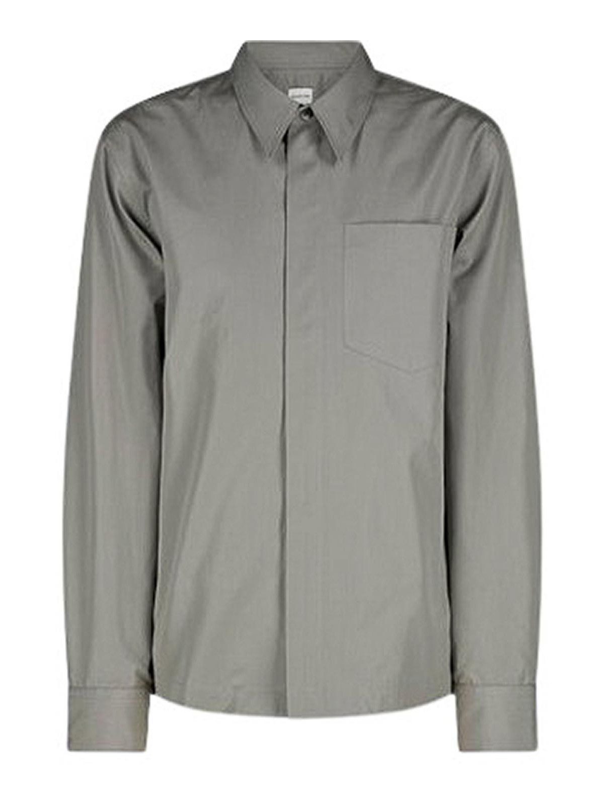 Dries Van Noten Camisa - Marrón Claro In Gray
