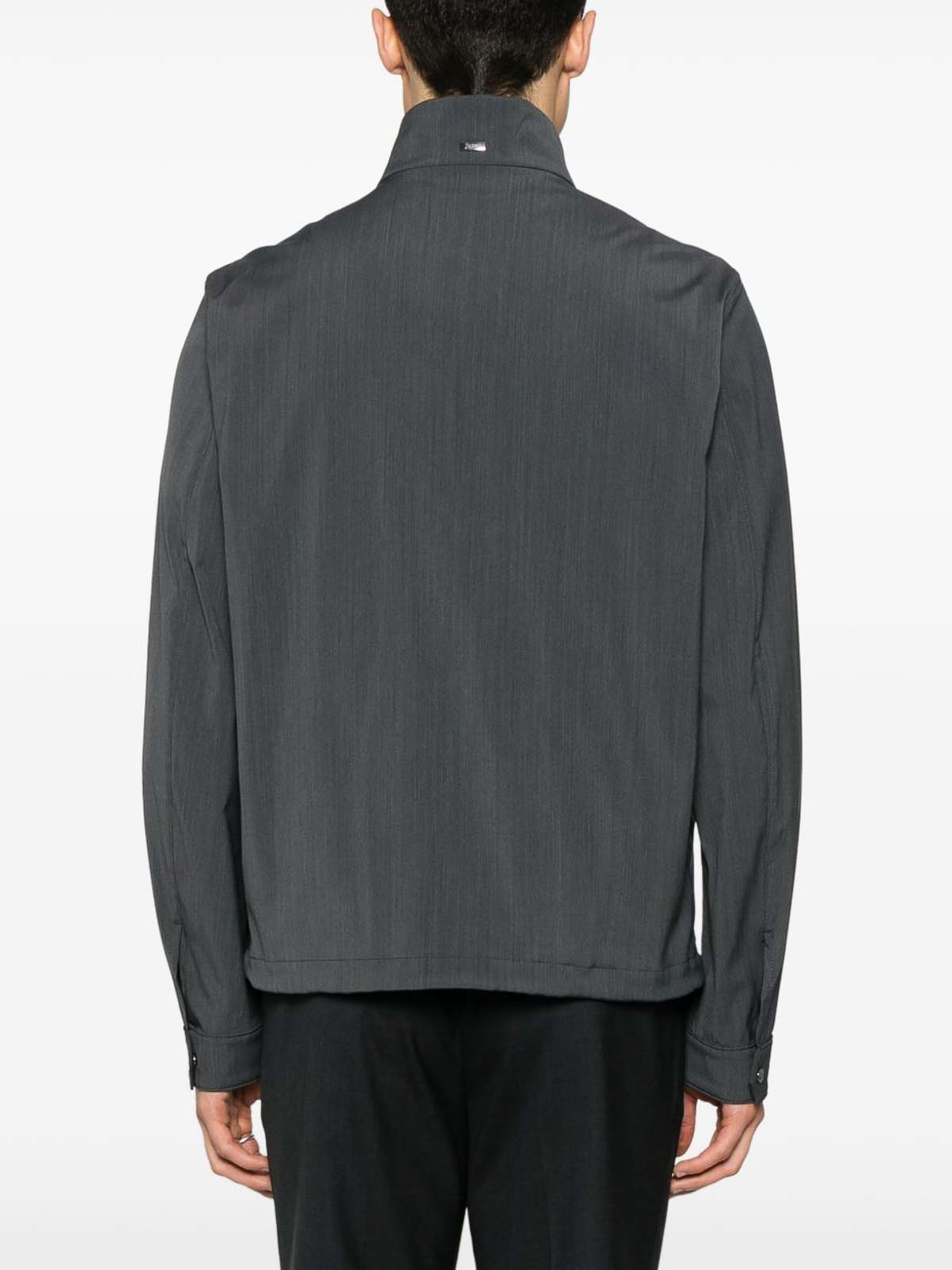 Herno Man Jacket In Gray