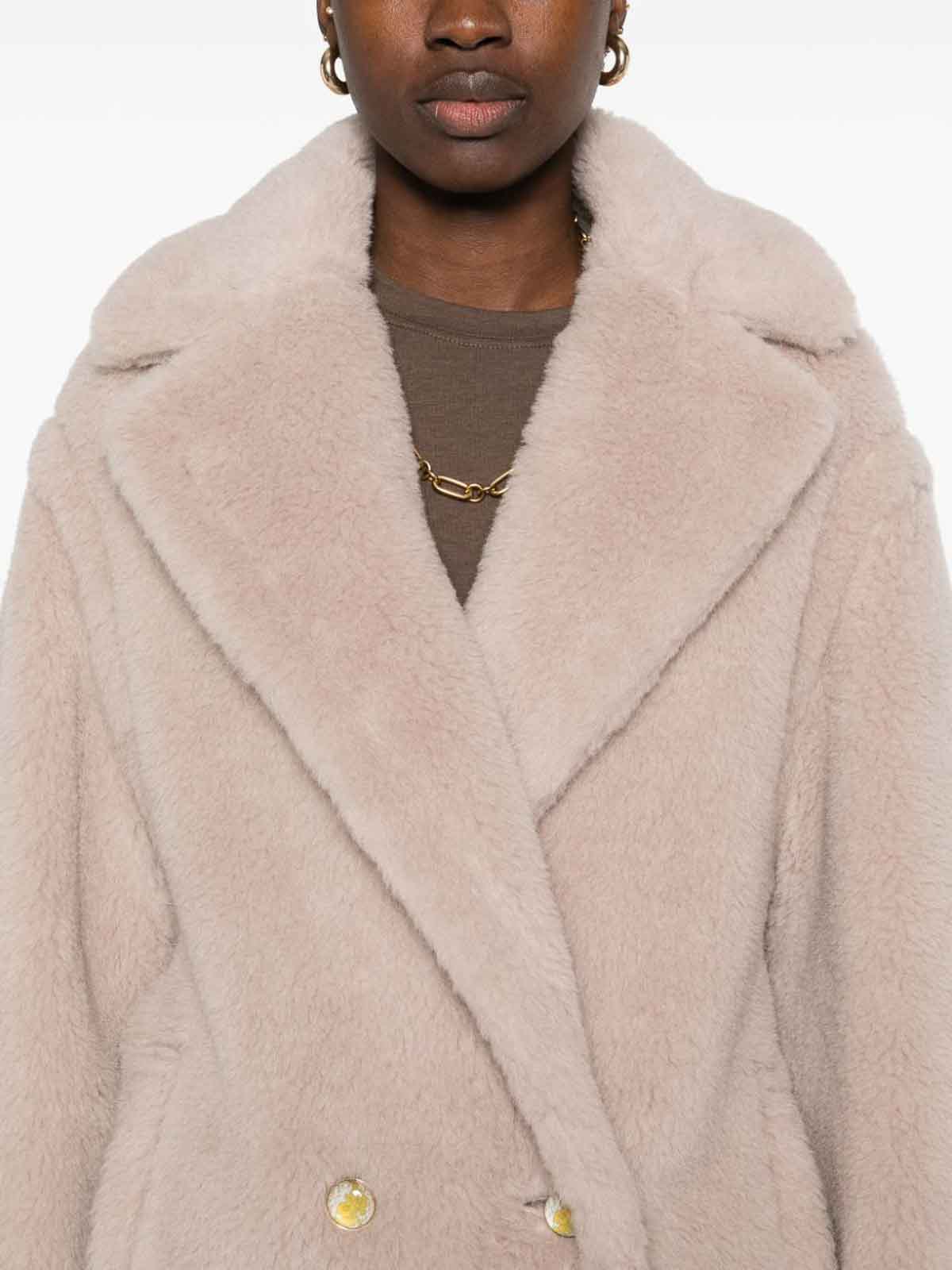 Max Mara Tailored Jacket Double-breasted Front In Brown