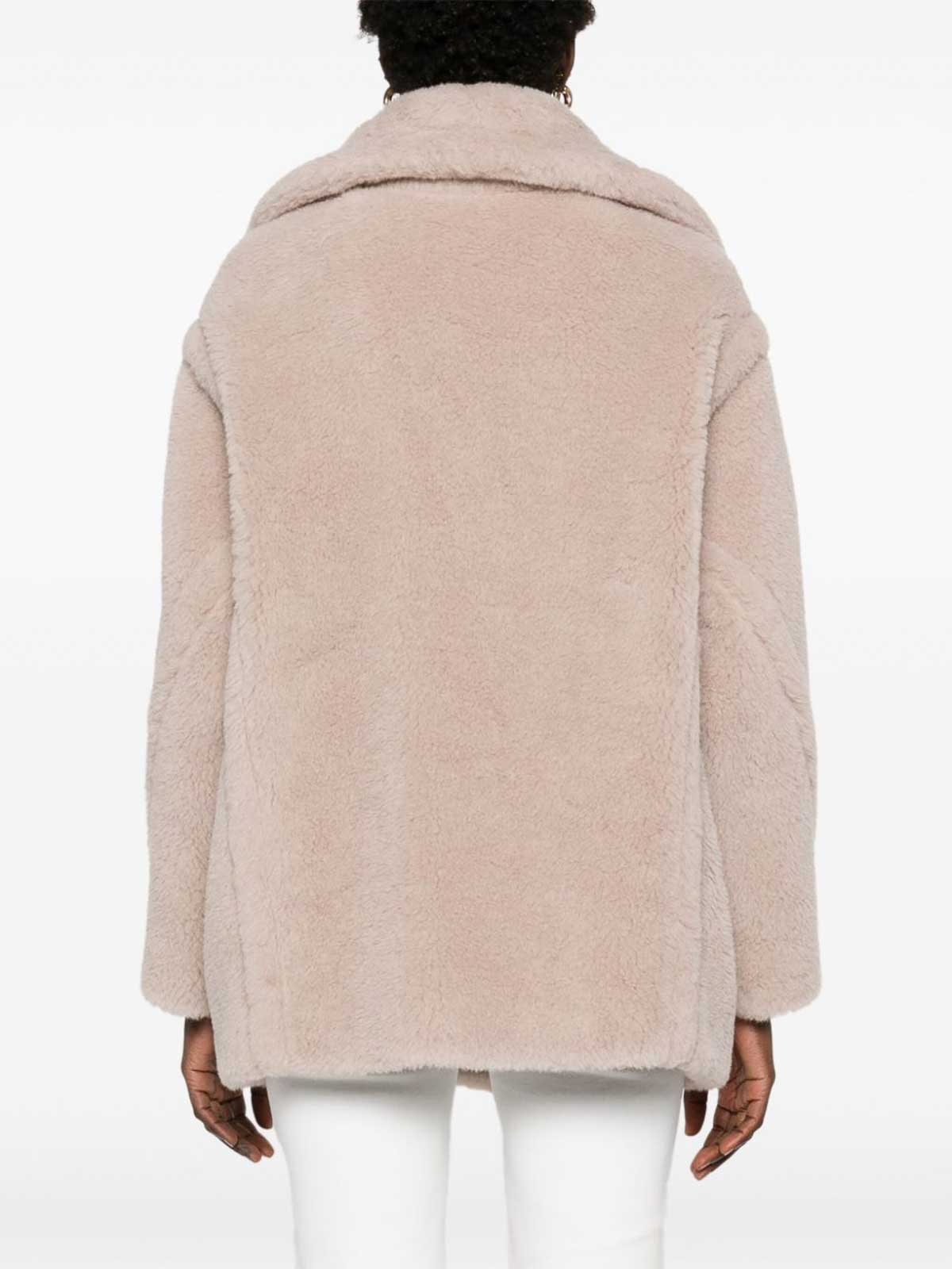 Max Mara Tailored Jacket Double-breasted Front In Brown