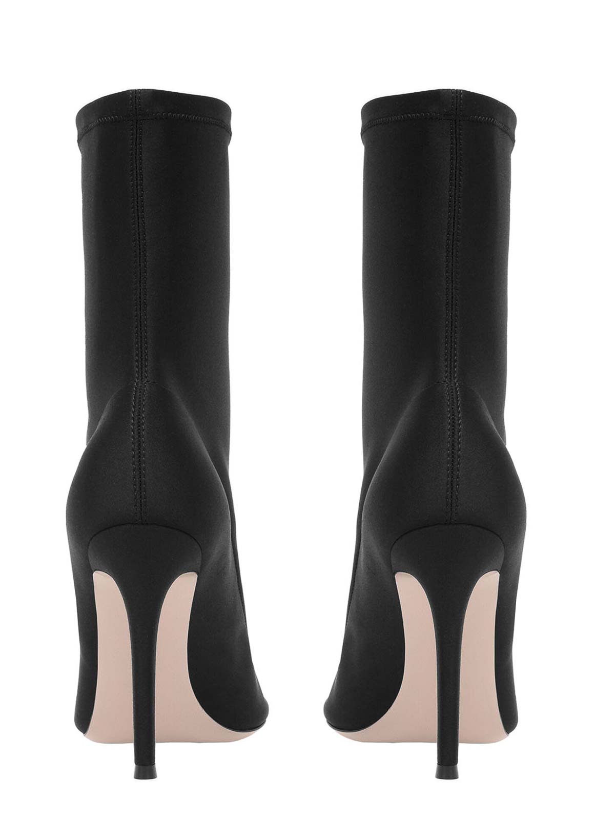 Gianvito Rossi Open Boots In Black