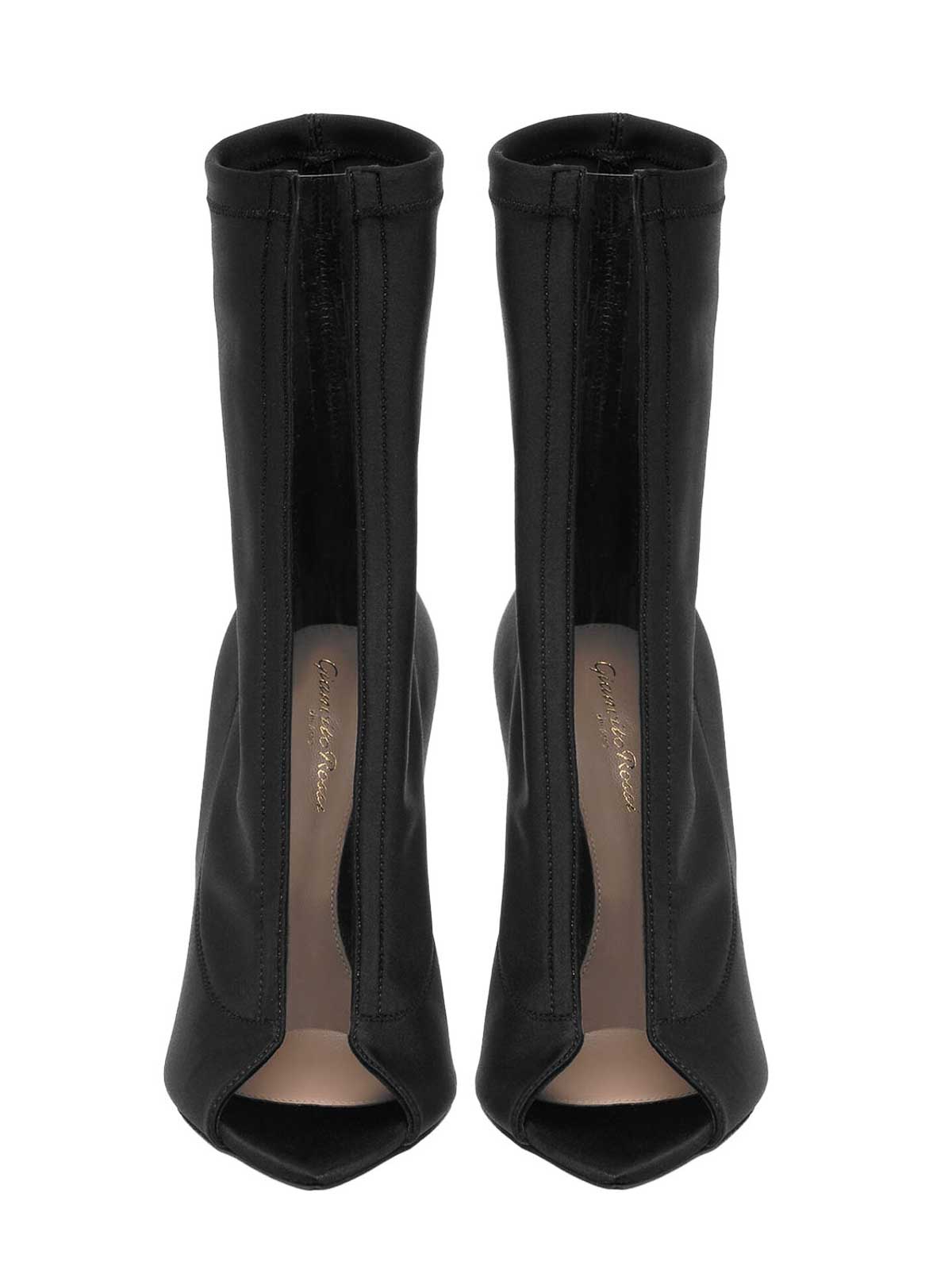 Gianvito Rossi Open Boots In Black