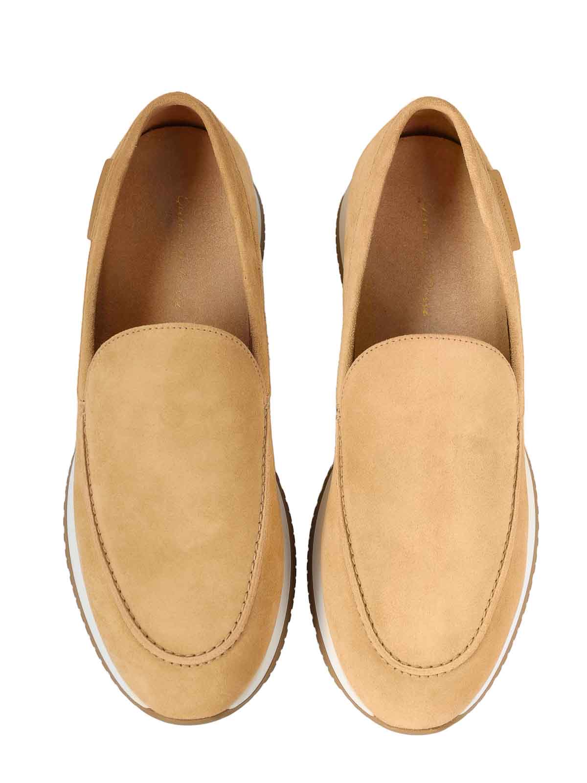 Gianvito Rossi Moccasin In Sand