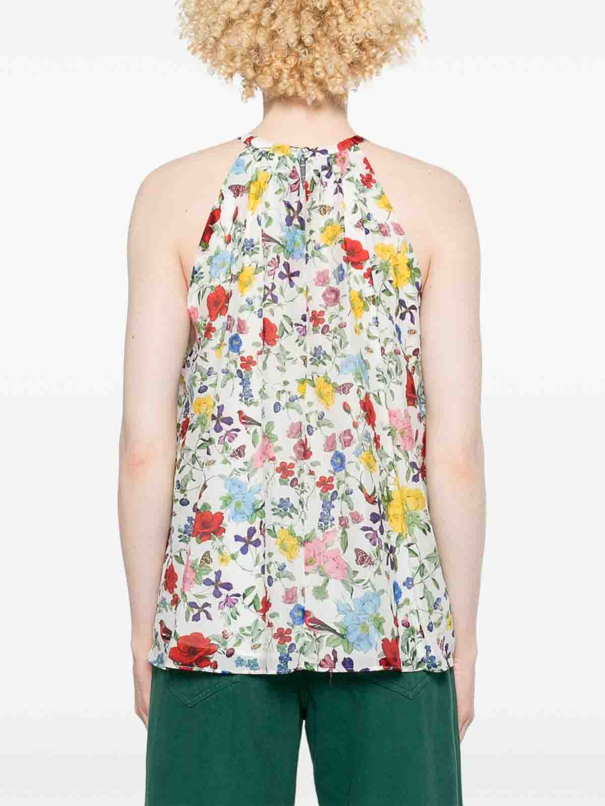 Alice And Olivia Diana Sleeveless Structured Midi Dress In Multi