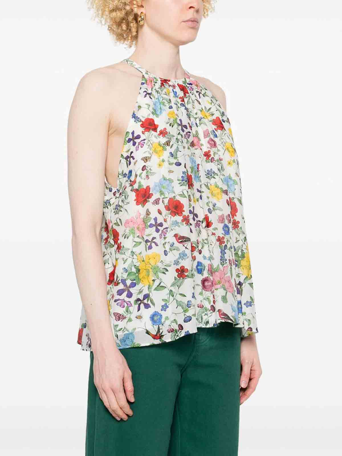 Alice And Olivia Diana Sleeveless Structured Midi Dress In Multi