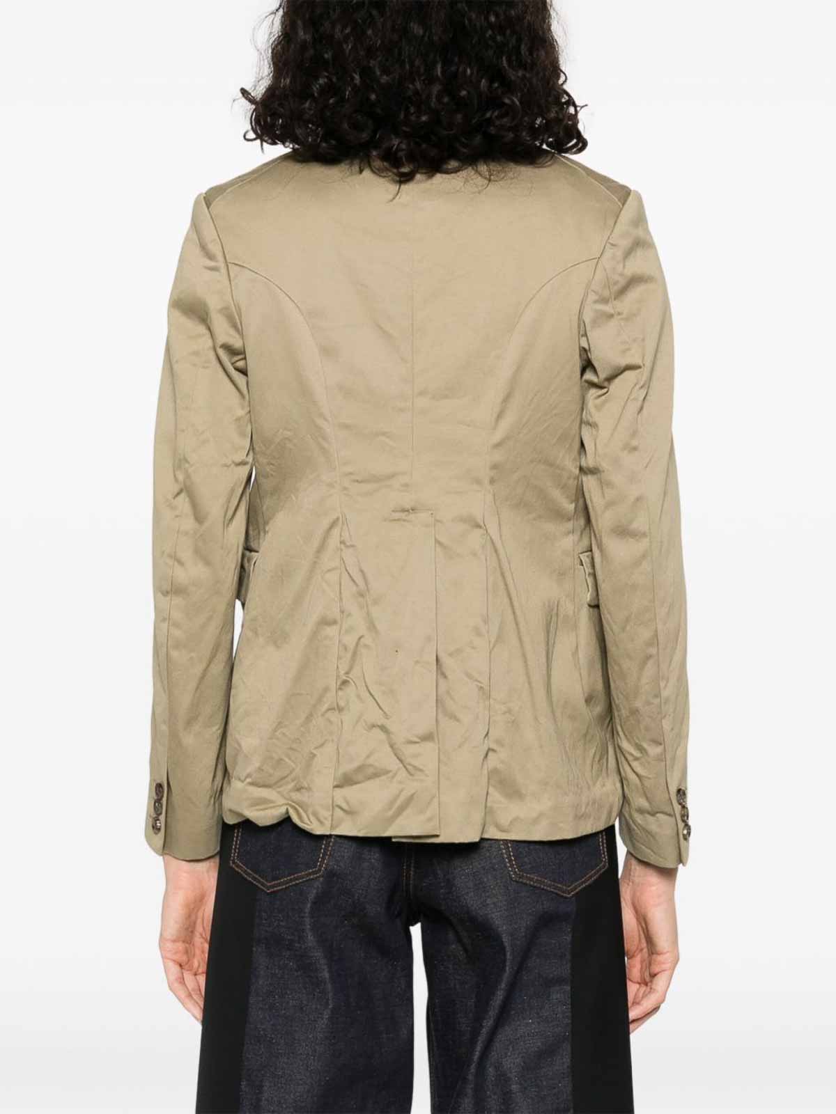 Comme Des Garçons Single-breasted Blazer In Multi