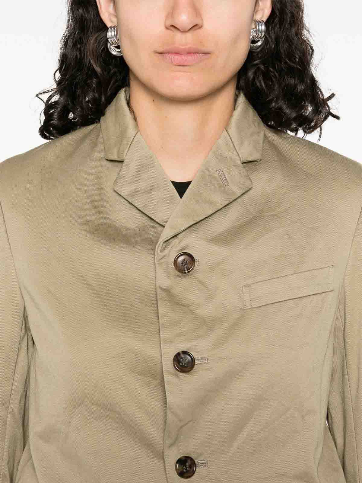 Comme Des Garçons Single-breasted Blazer In Multi