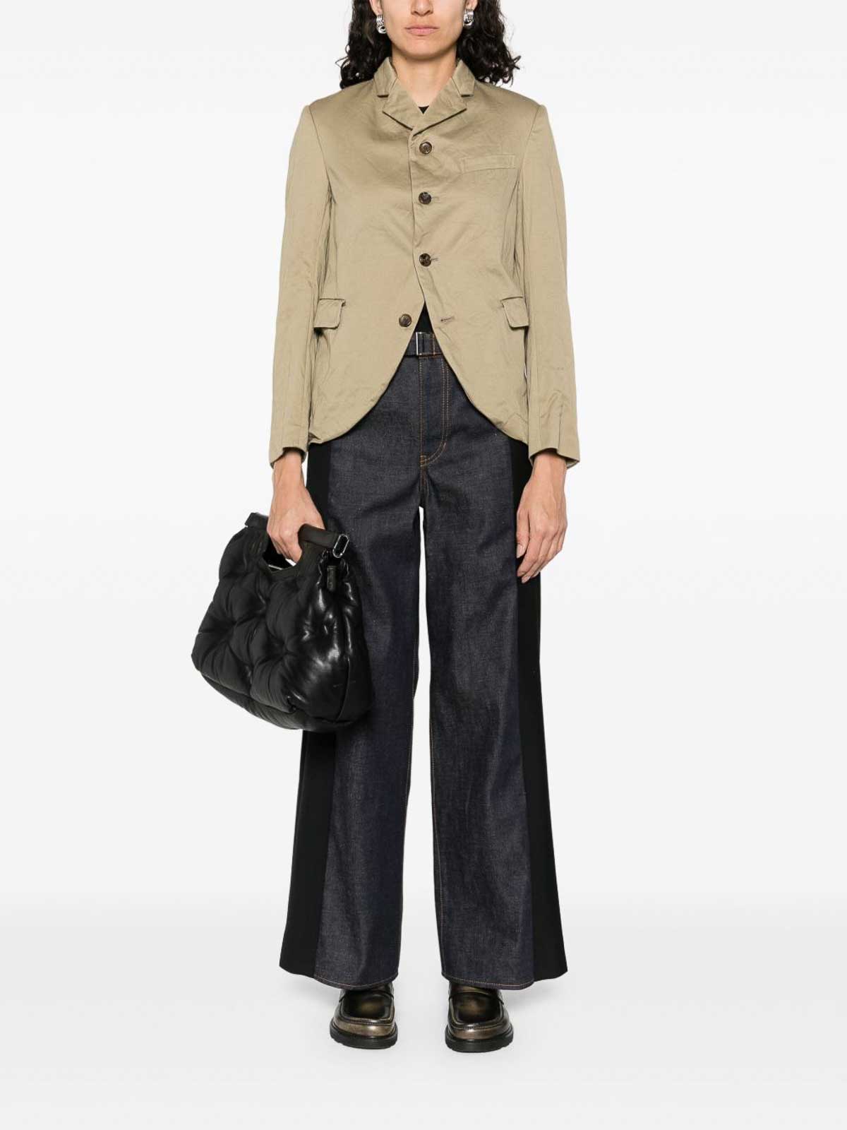 Comme Des Garçons Single-breasted Blazer In Multi
