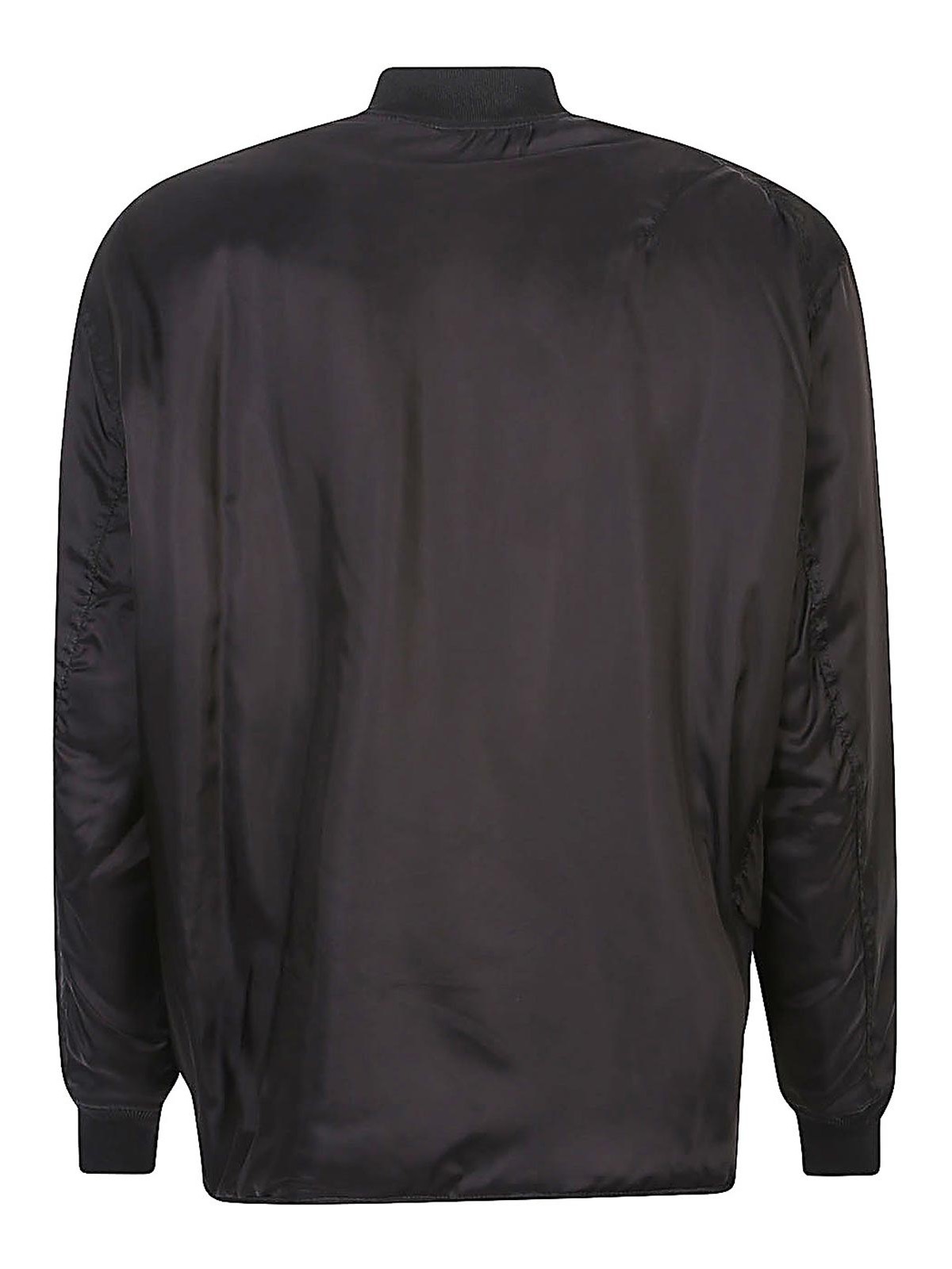 Comme Des Garçons Bomber Asymmetrical Multiple Pockets In Black