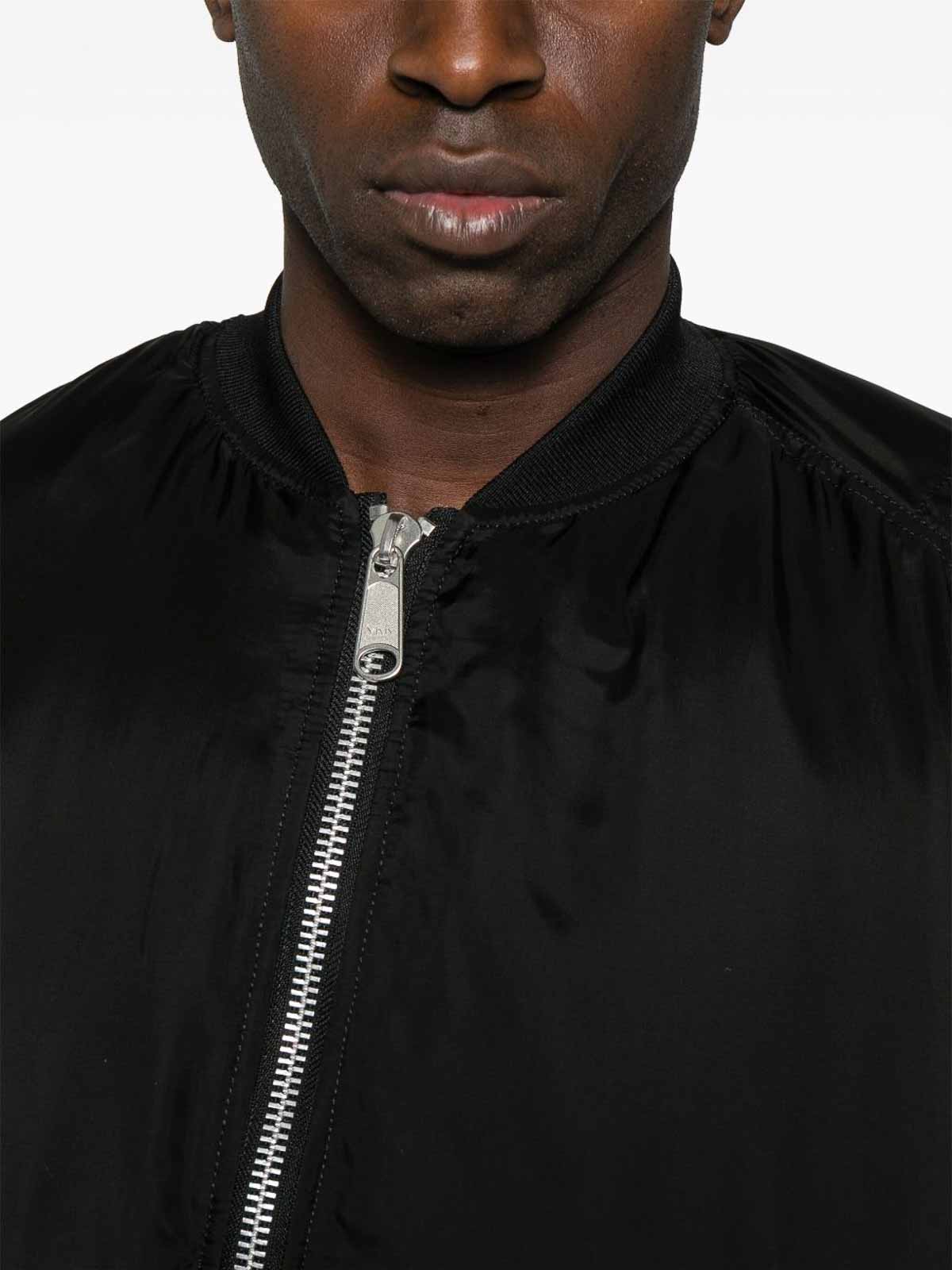 Comme Des Garçons Bomber Asymmetrical Multiple Pockets In Black
