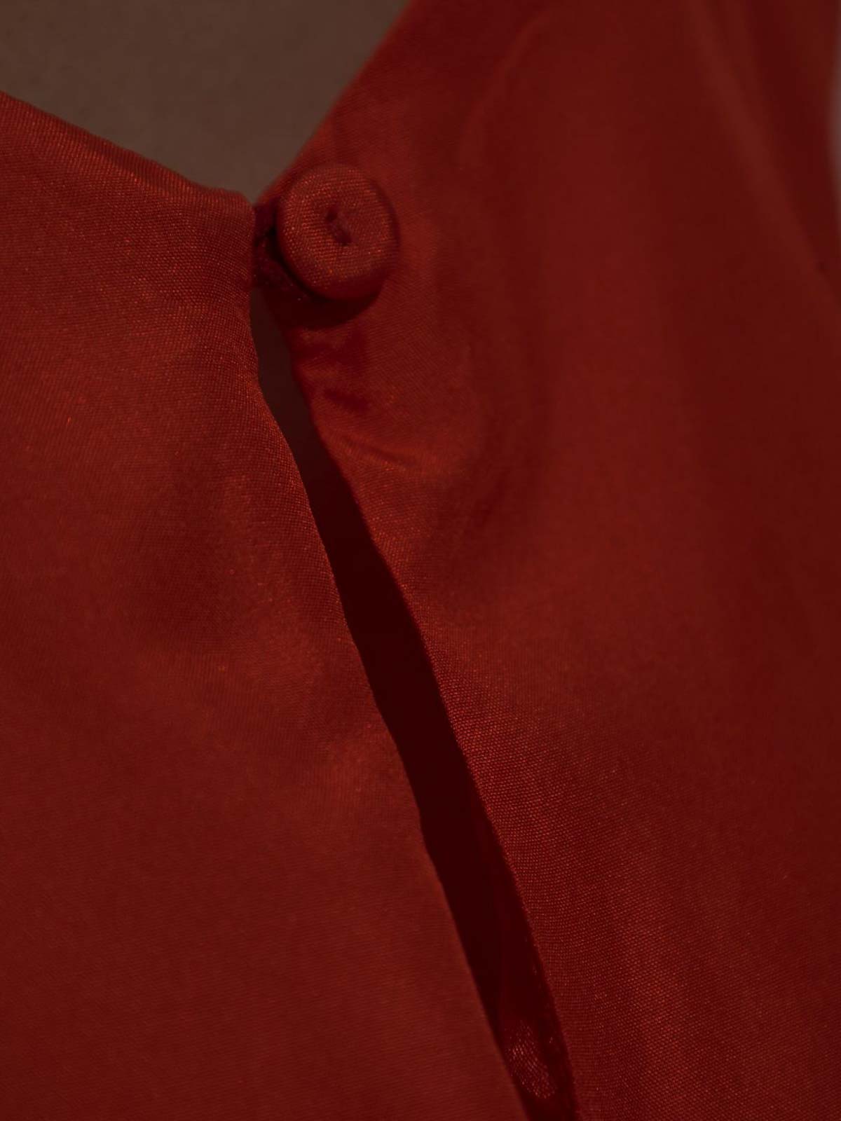 Forte Forte Flowing Silk Maxi Dress With Spaghetti Straps In Orange