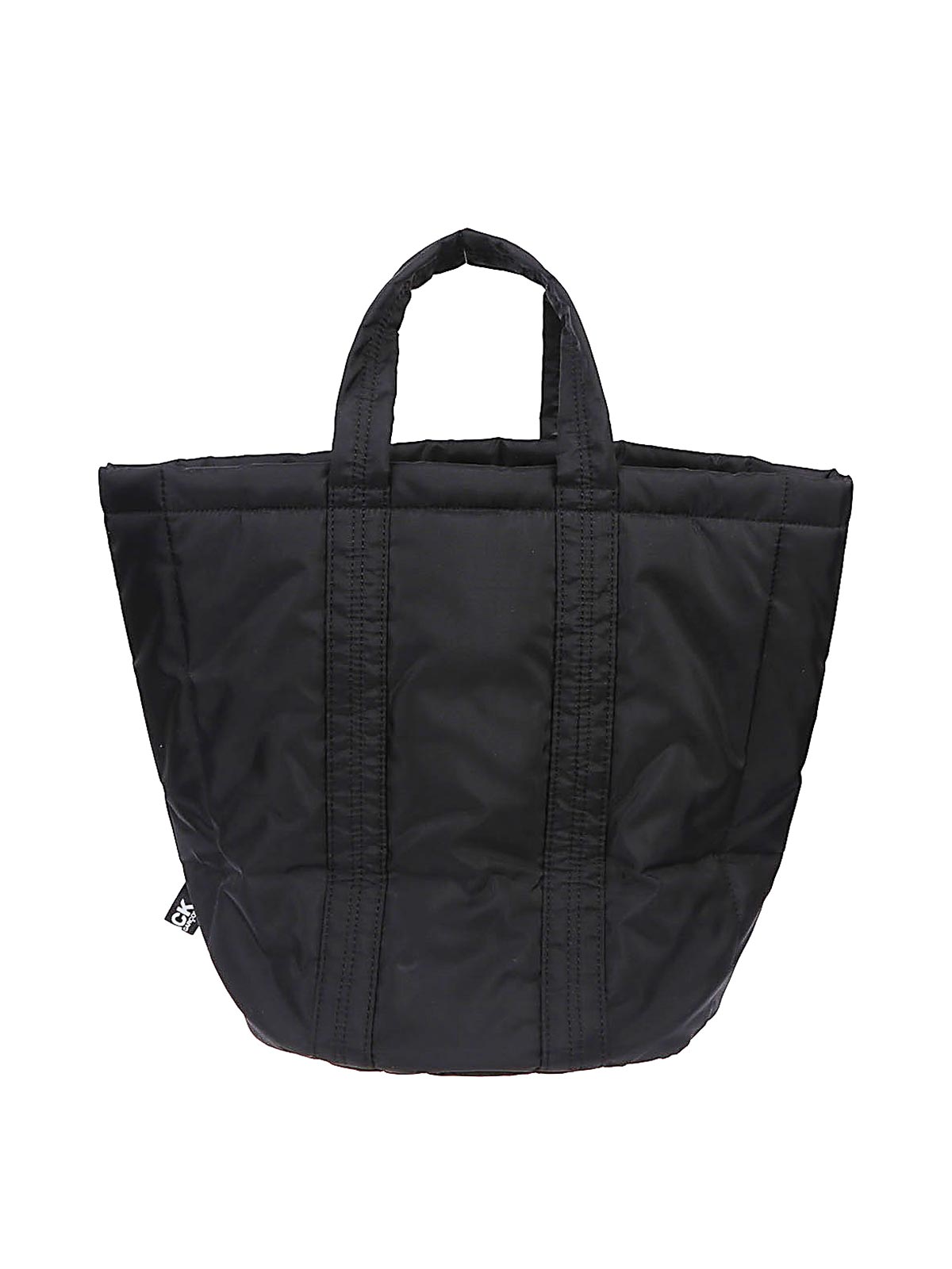 Comme Des Garçons Nylon Tote Bag In Black