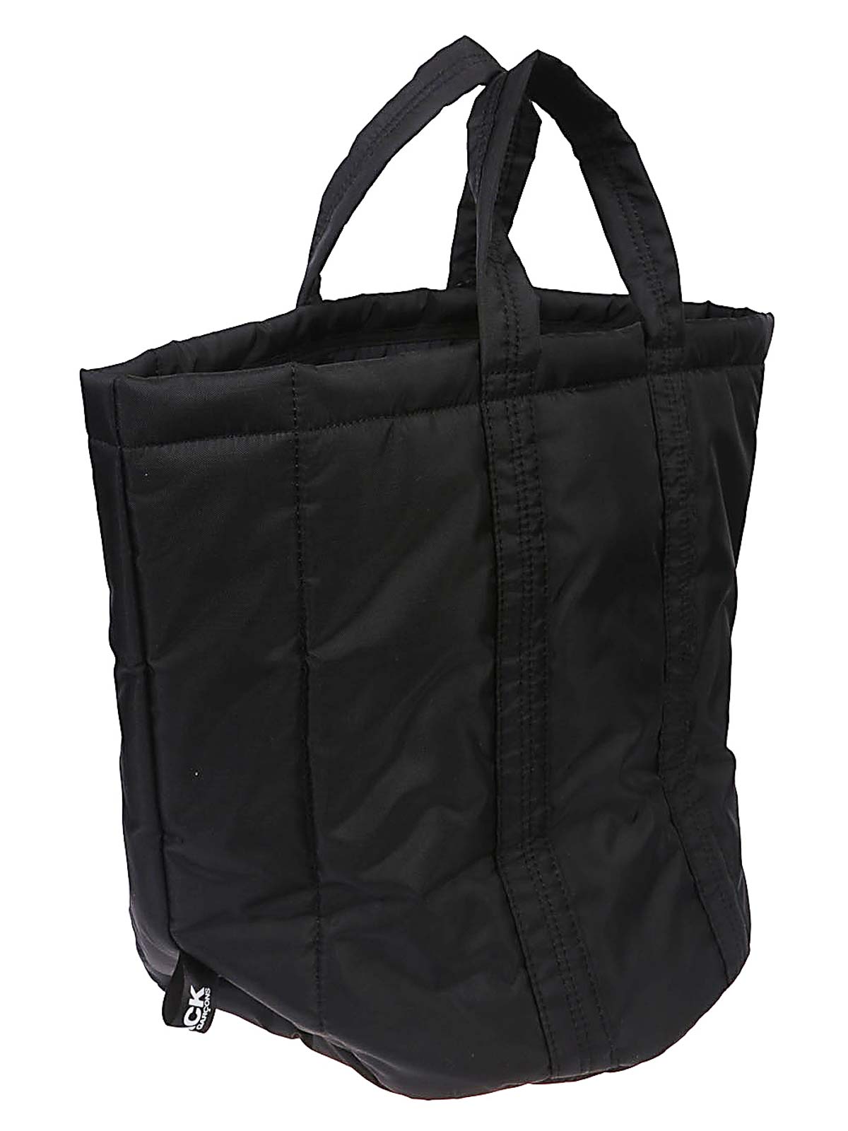 Comme Des Garçons Nylon Tote Bag In Black