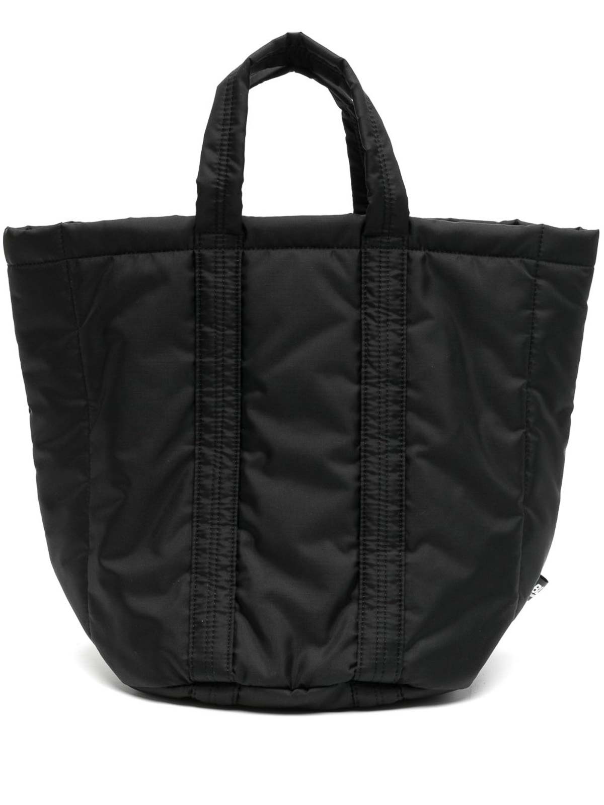 Comme Des Garçons Nylon Tote Bag In Black