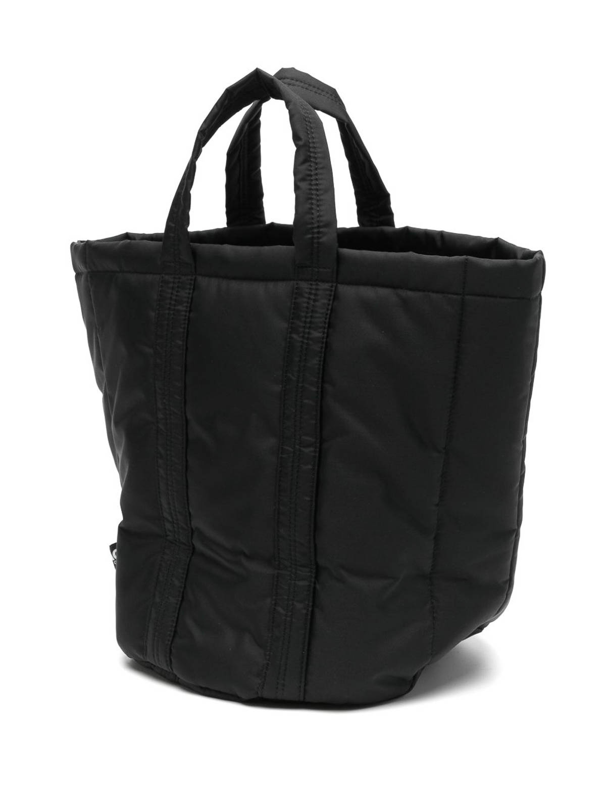 Comme Des Garçons Nylon Tote Bag In Black