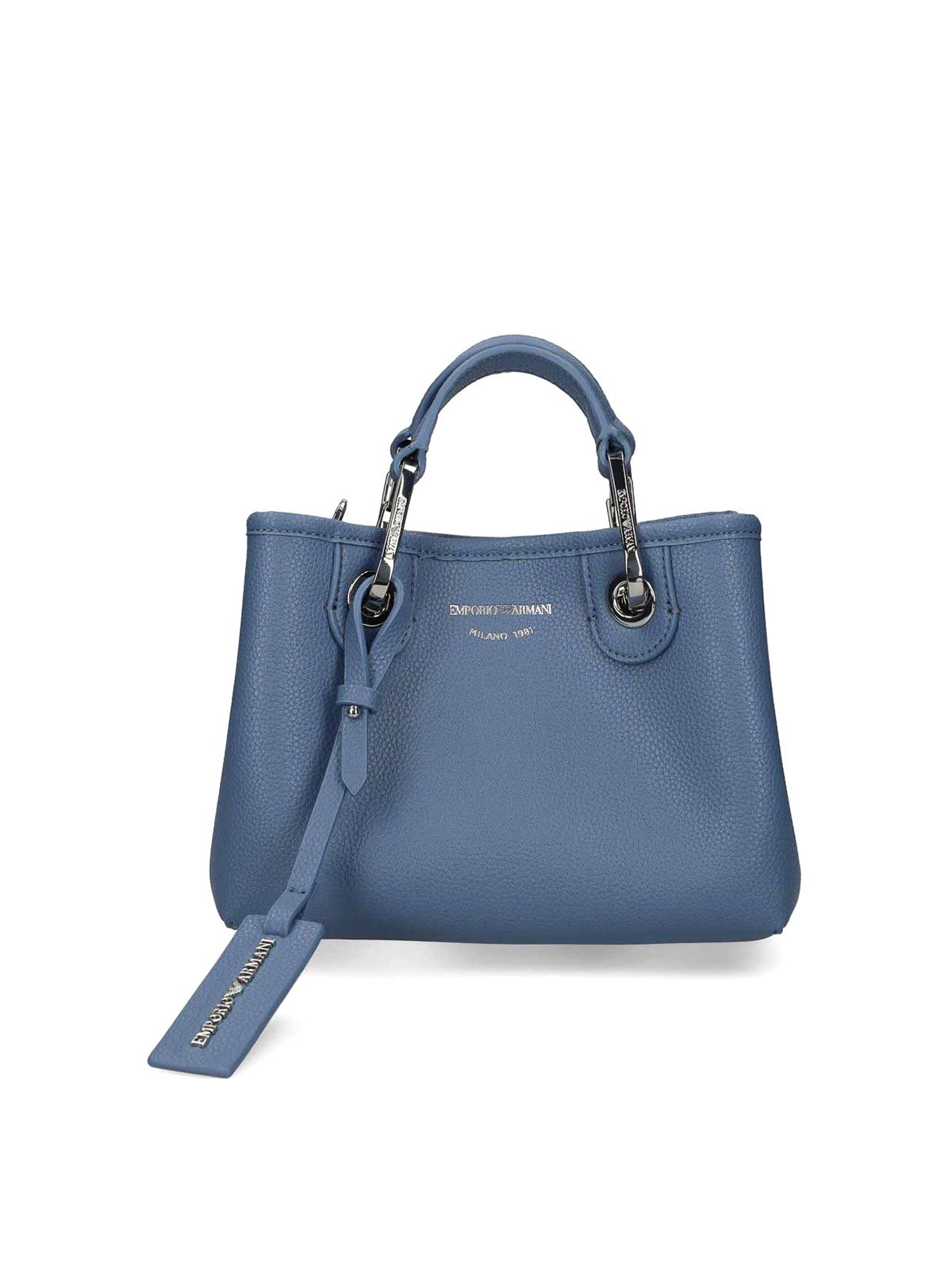 Emporio Armani Myea Xs Shopping Bag - Grey