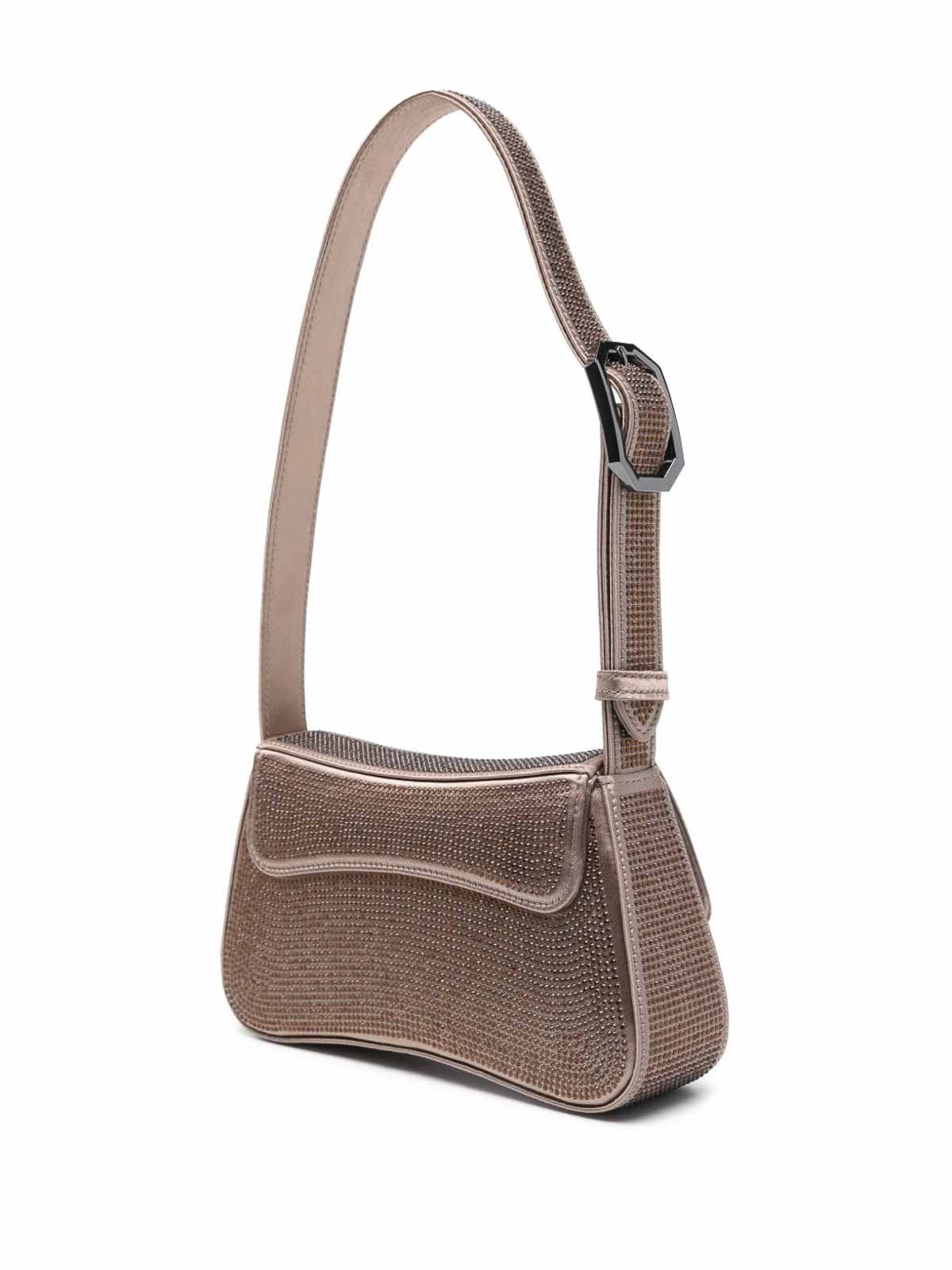 Emporio Armani Small Shoulder Bag In Brown