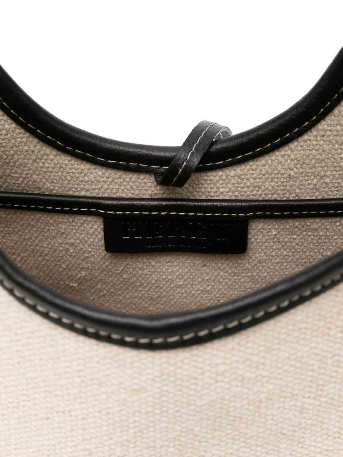 Hereu Fonol Small Canvas Tote In Black