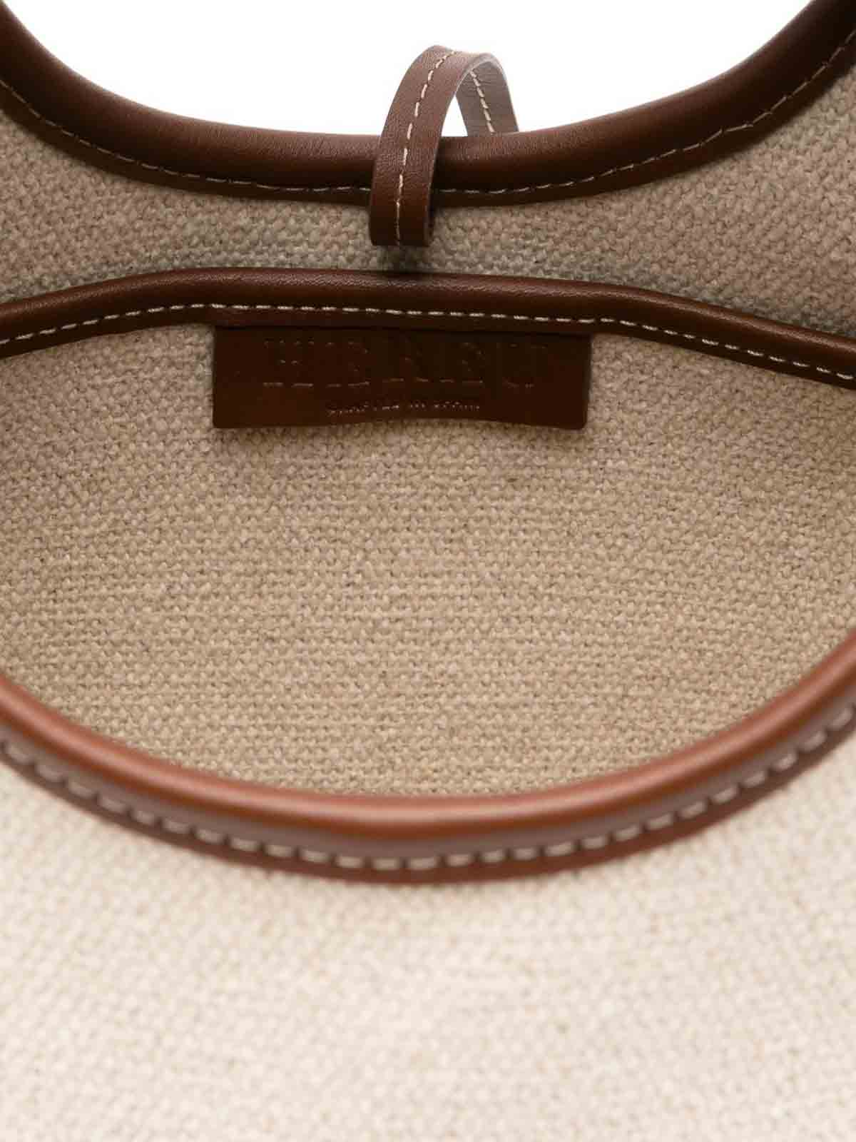 Hereu Fonol Small Canvas Tote In Brown