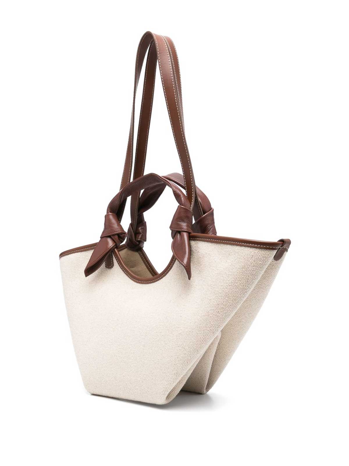 Hereu Fonol Small Canvas Tote In Brown