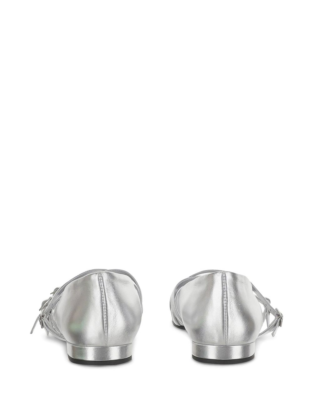 Carel Paris Eloise Ballerinas - Carel - Leather - Silver In Silver