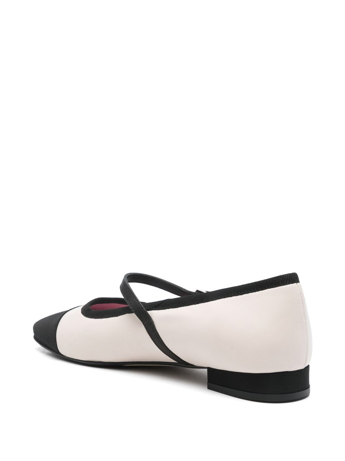 Carel Paris Gisele Bicolor Ballet Flats In Sand