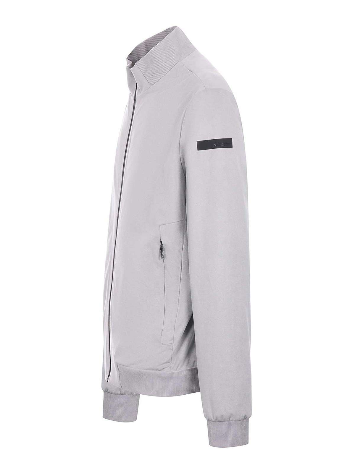 Rrd Roberto Ricci Designs Jacket In Eco Suede In Gray