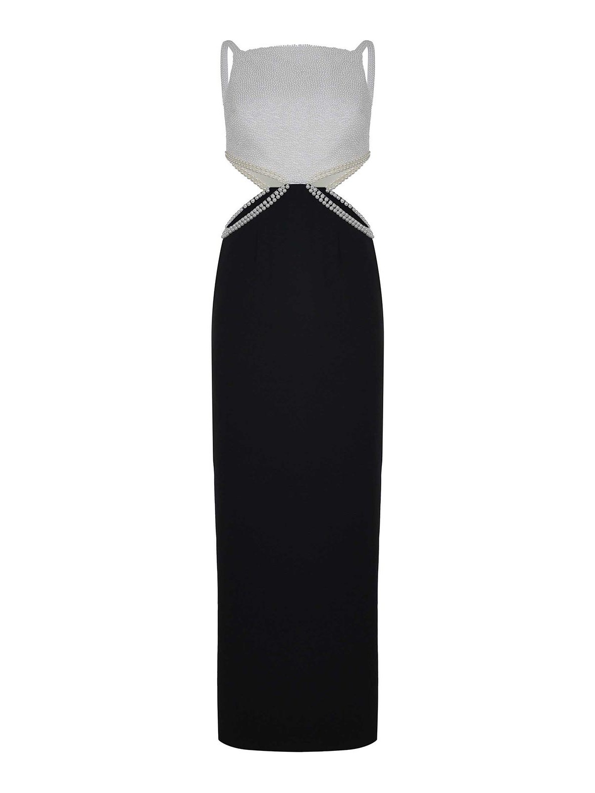 Self-portrait Dress Made Of Polyester In Black