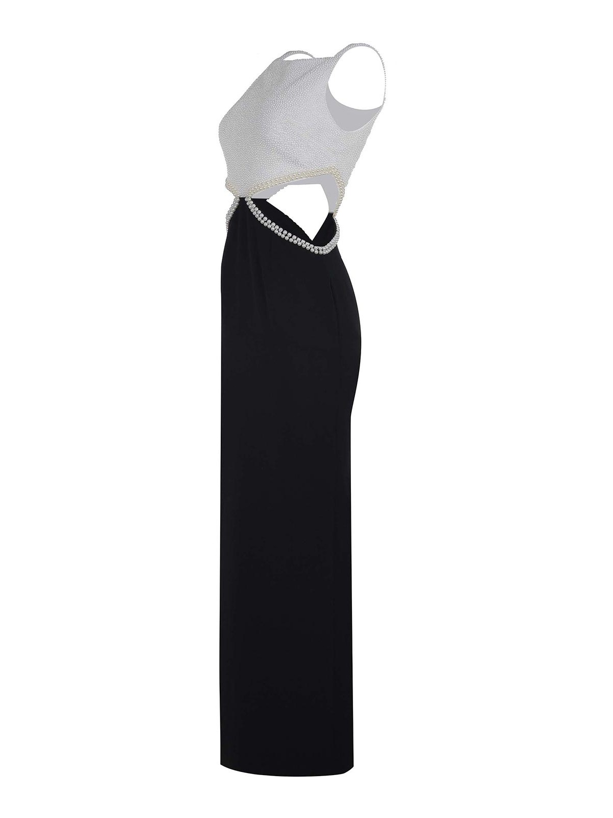 Self-portrait Dress Made Of Polyester In Black