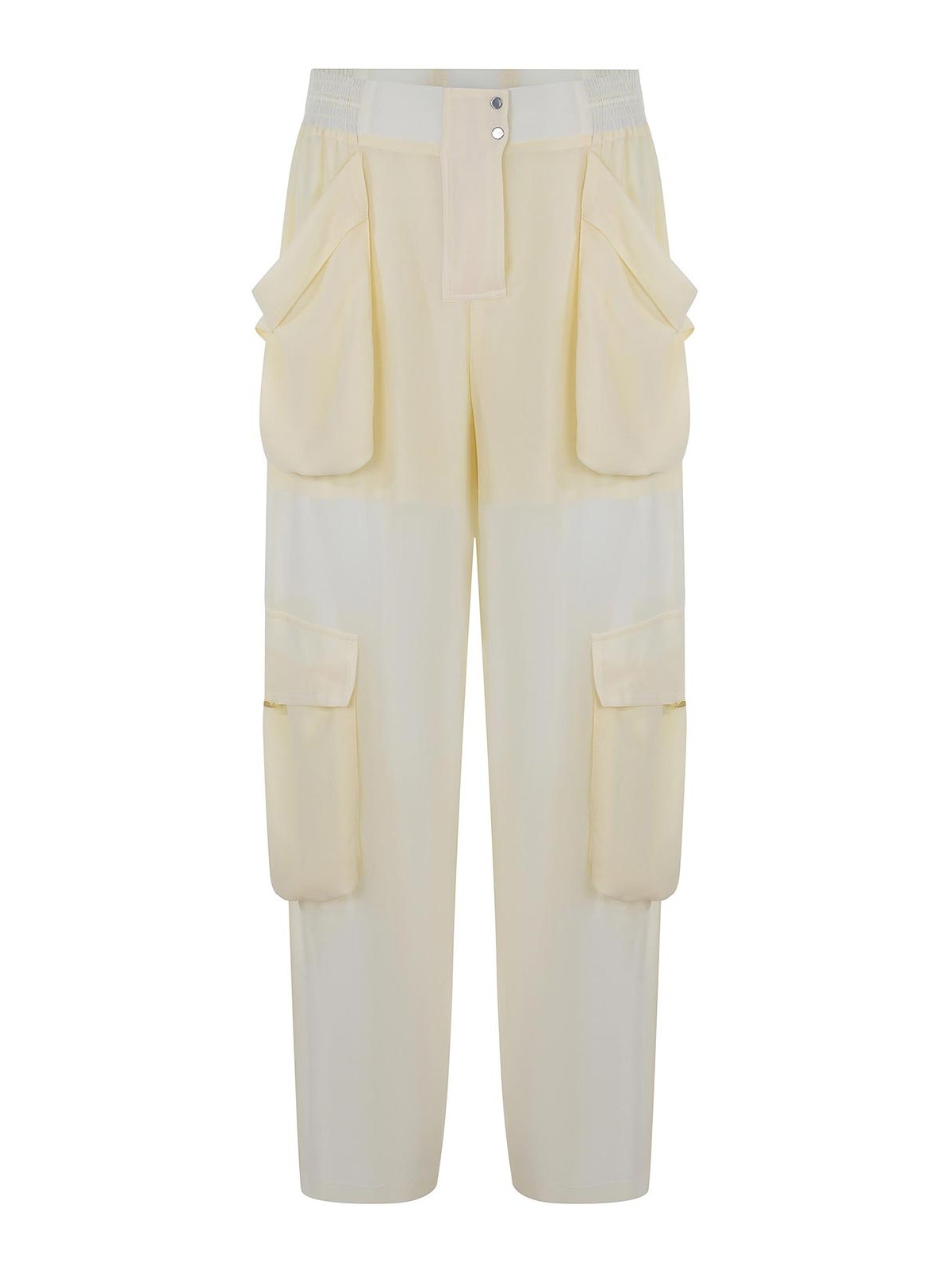 Pinko Trousers In Neutral
