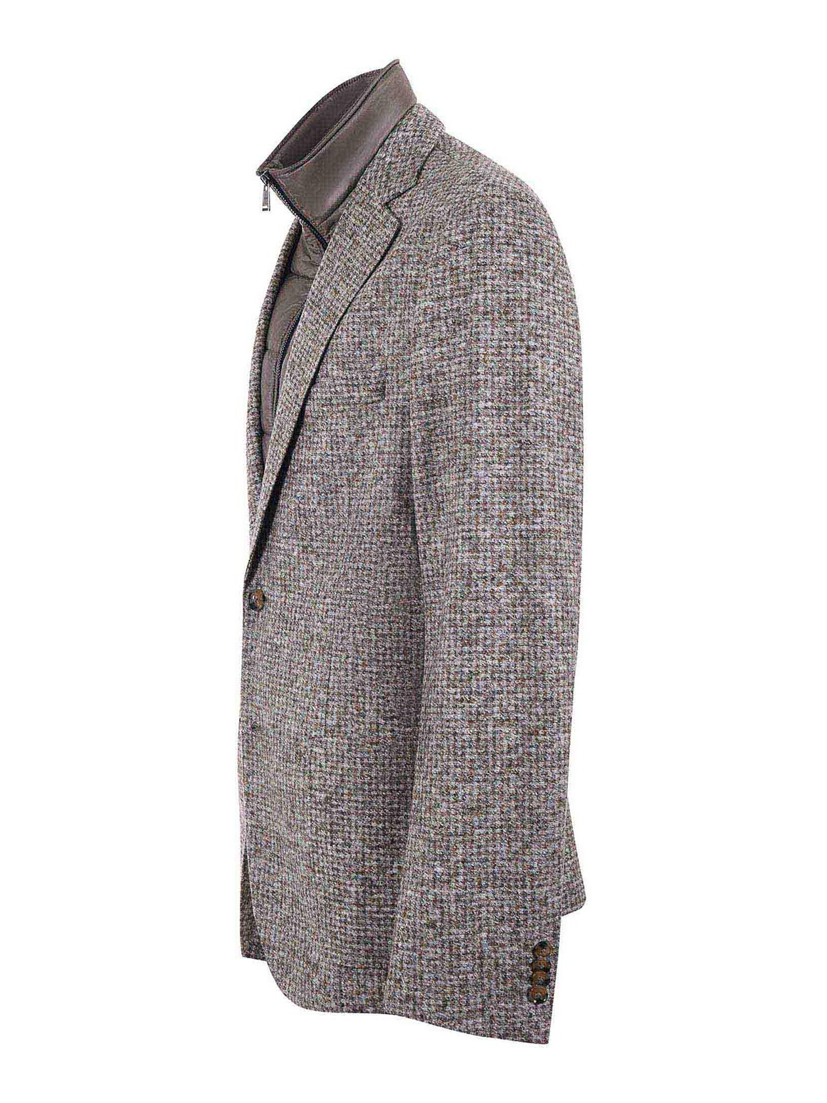 Hugo Boss Boss Jackets In Gray