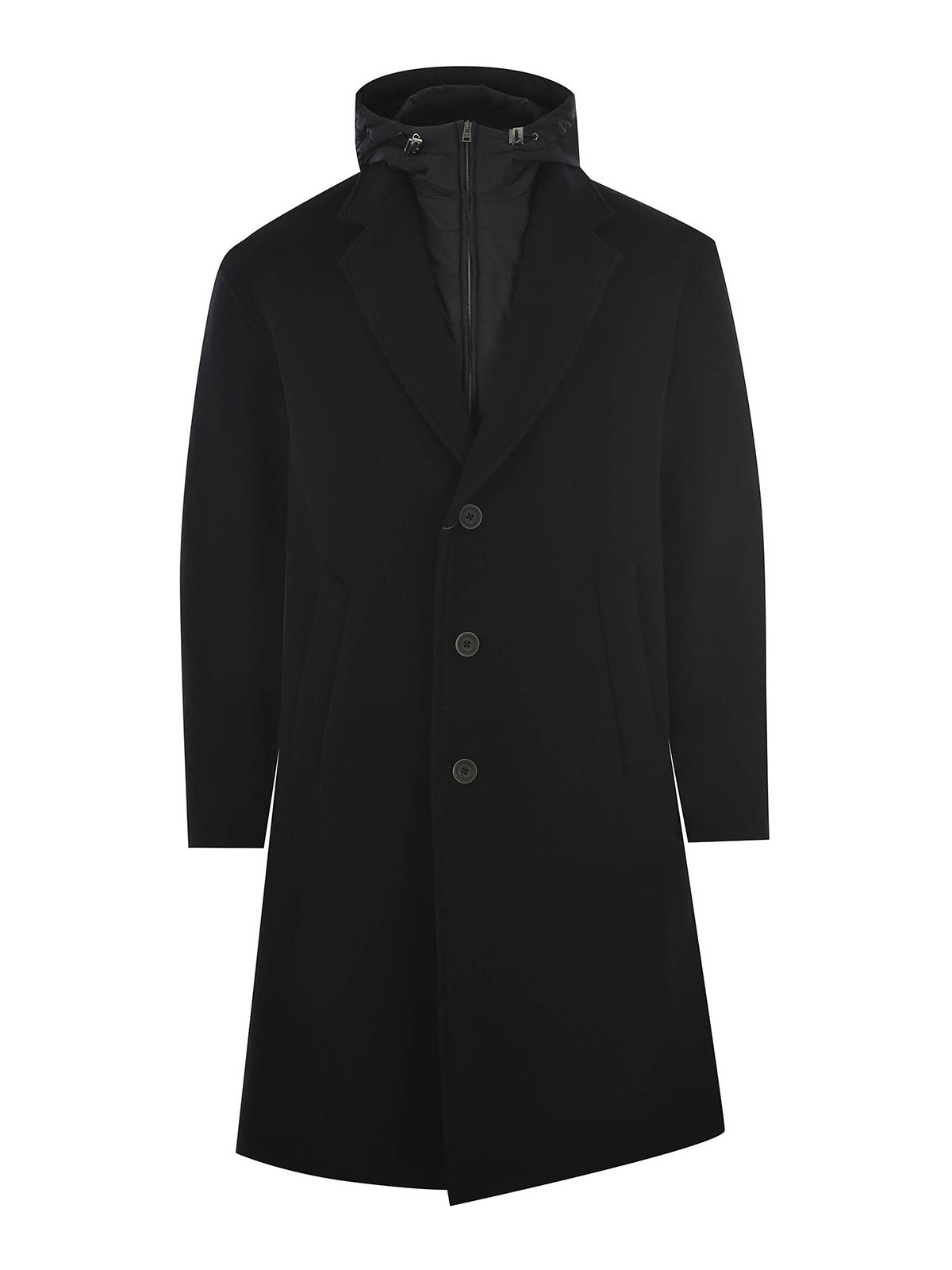 Herno Coat In Black