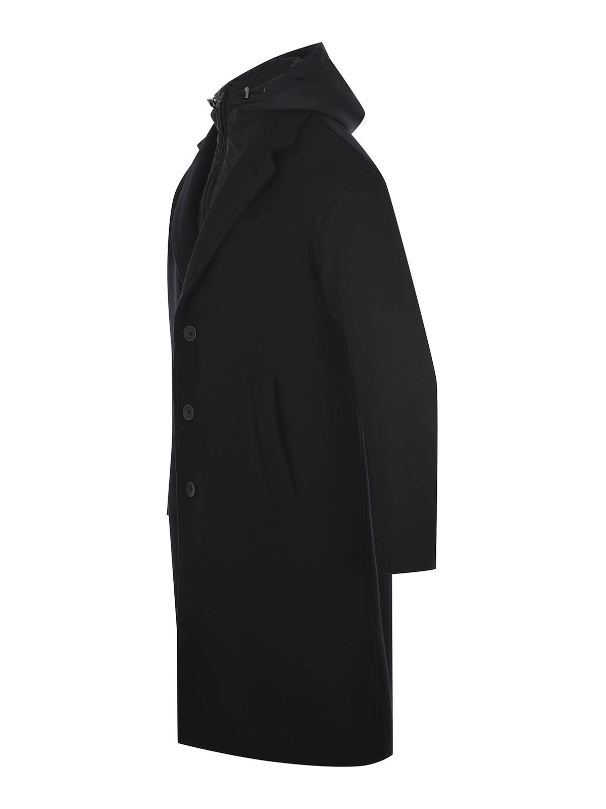 Herno Coat In Black