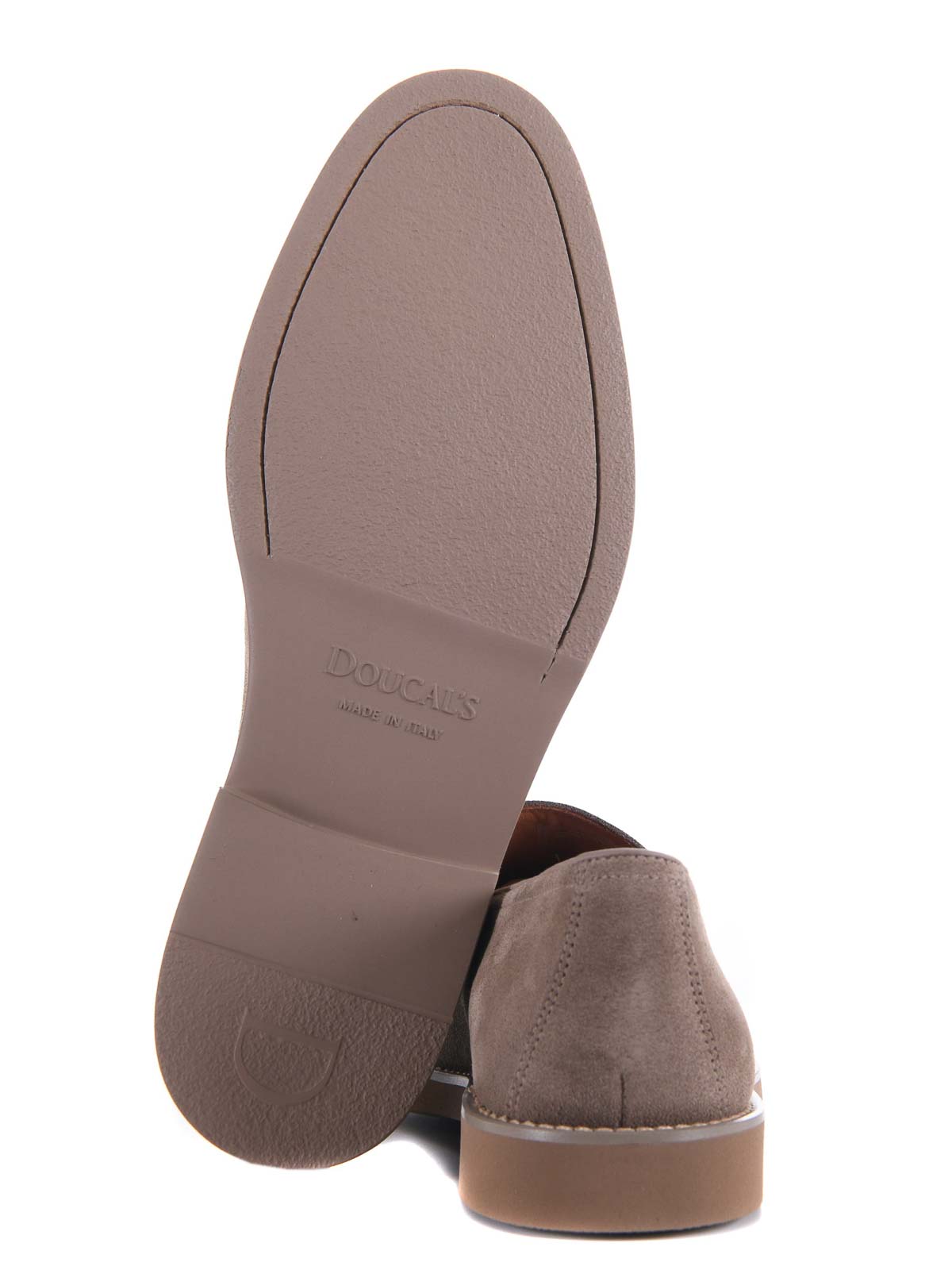 Doucal's Doucals Moccasins In Suede In Gray