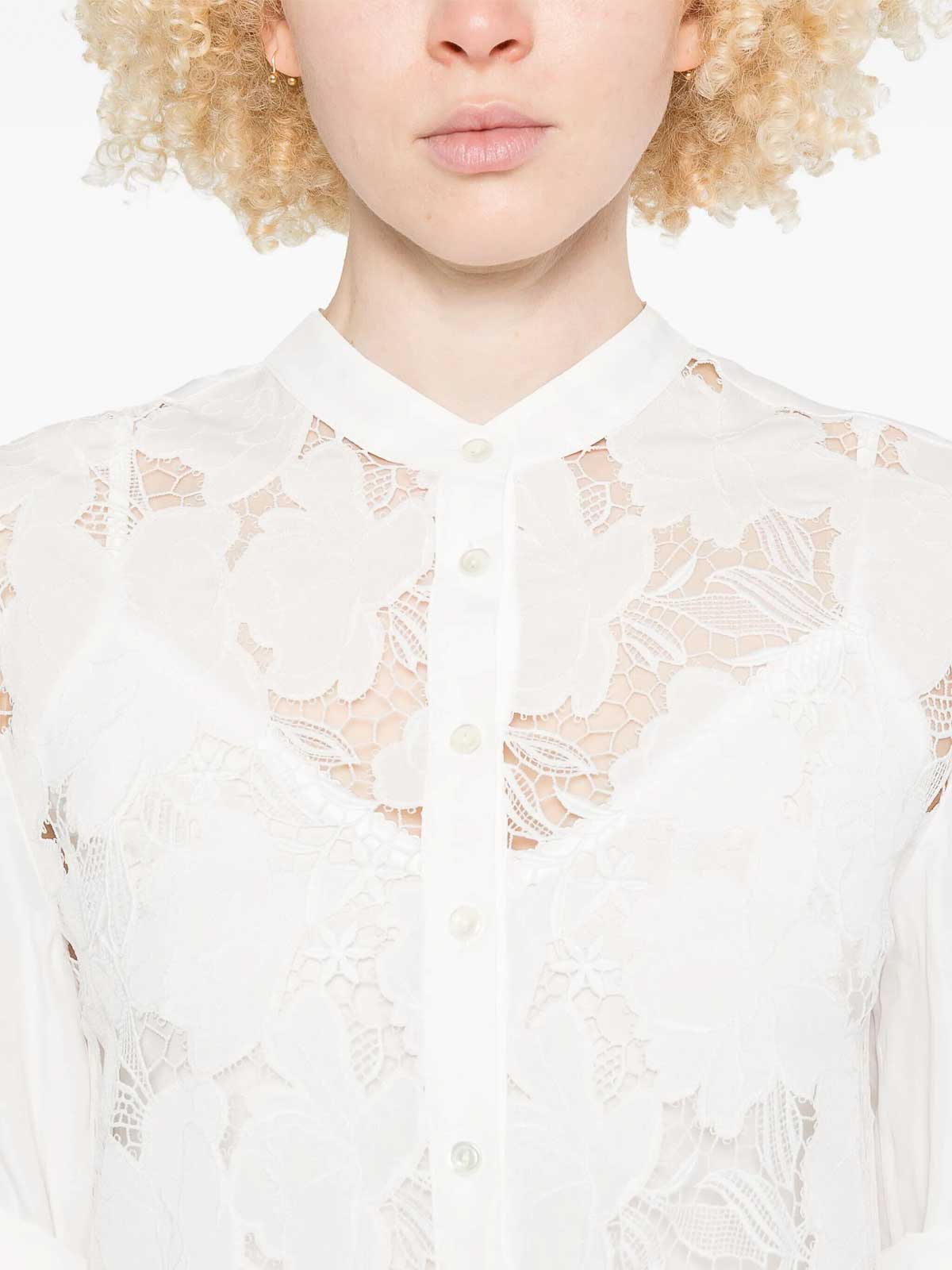 Ermanno Firenze Cotton Mini Dress In White