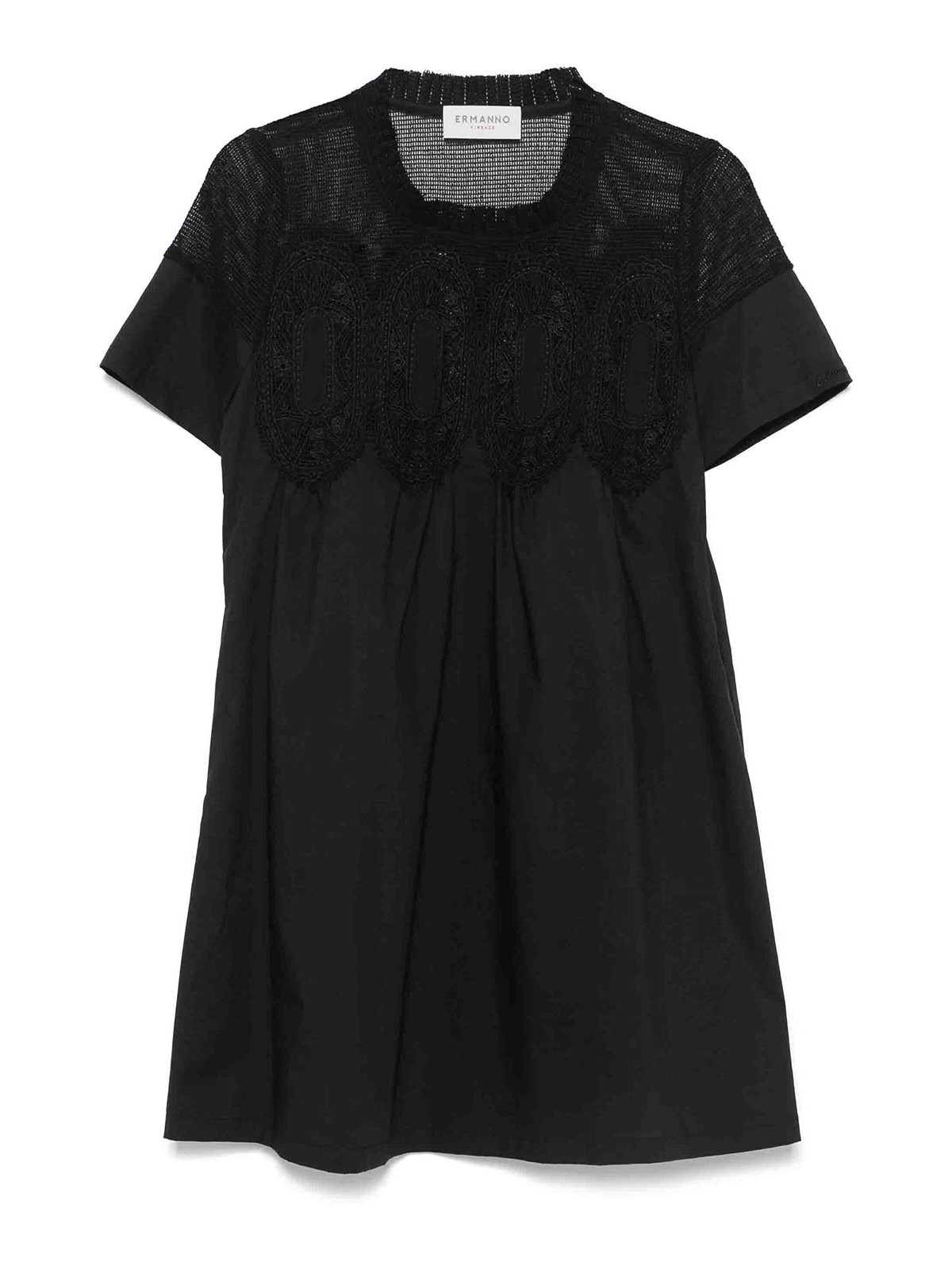 Ermanno Firenze Midi Dress In Black