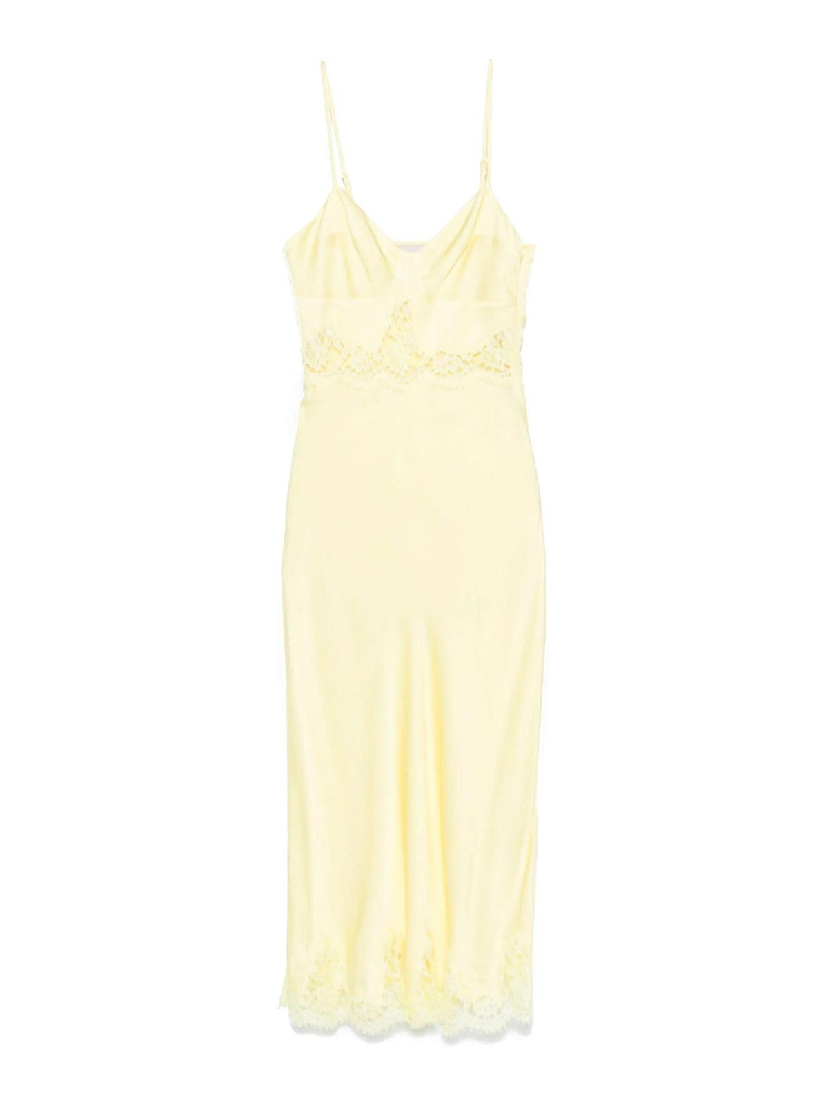 Ermanno Firenze Sleeveless Dress In Yellow
