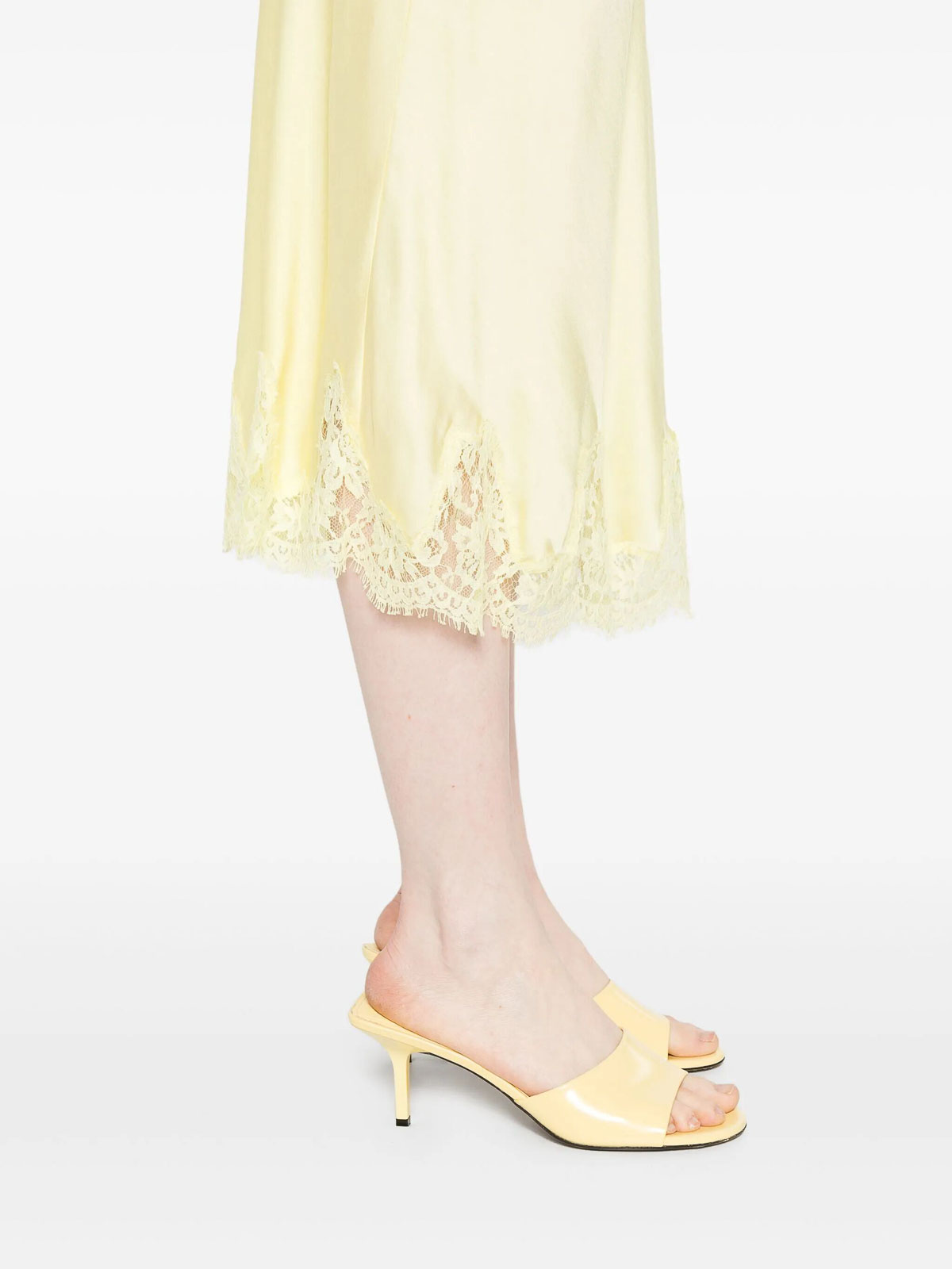 Ermanno Firenze Sleeveless Dress In Yellow