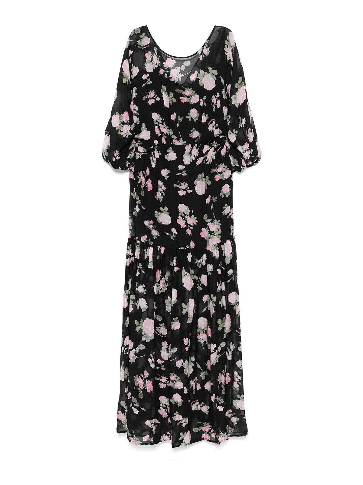 Ermanno Firenze Midi Dress In Black
