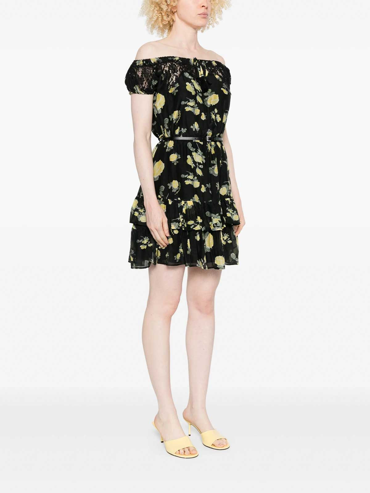 Ermanno Firenze Floral-print Dress In Multi