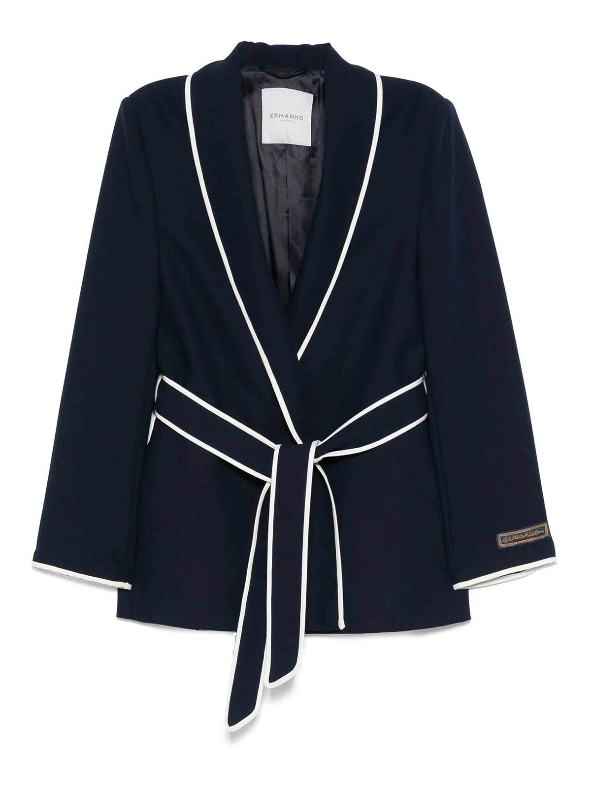 Ermanno Firenze Jacket In Blue
